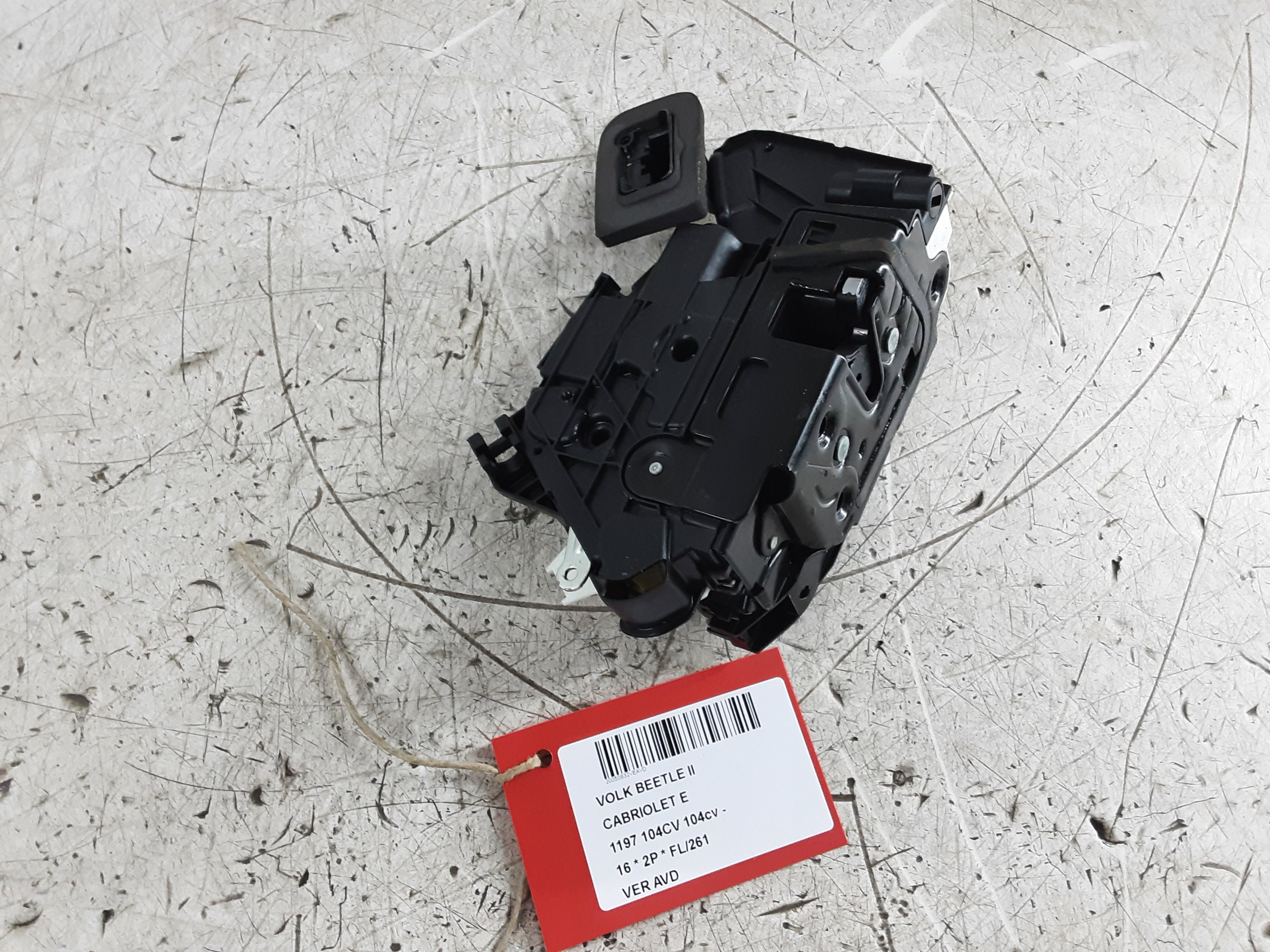 VERGRENDELING VOOR RECHTS