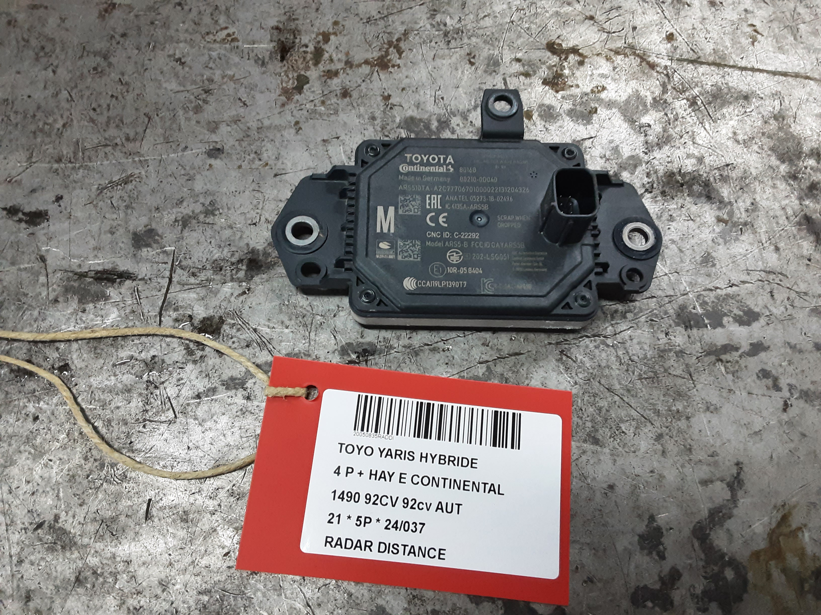 AFSTANDS SENSOR Toyota YARIS (6) 2/20+