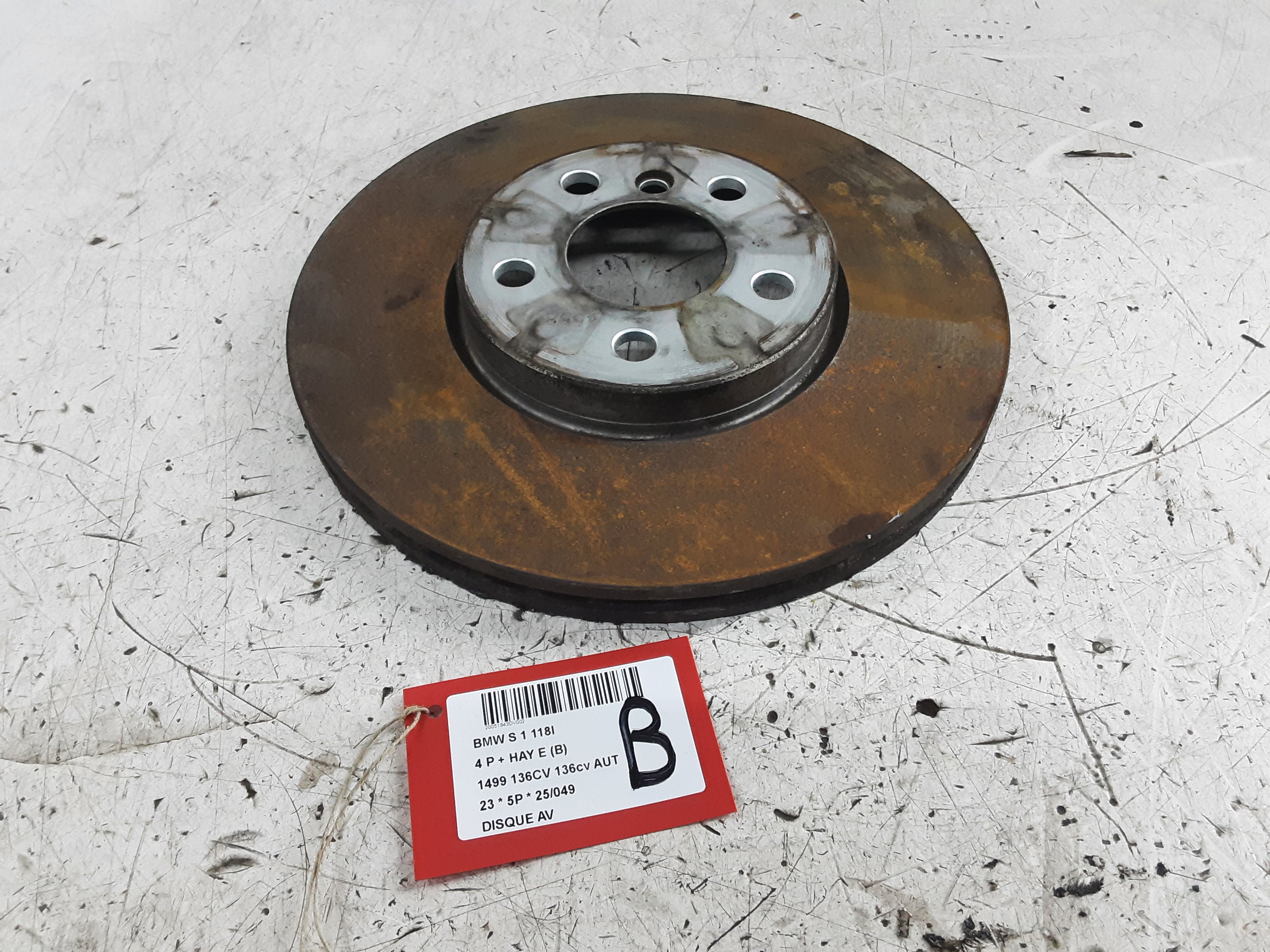 BREMSSCHEIBE VORNE Bmw 1 F40 7/19+