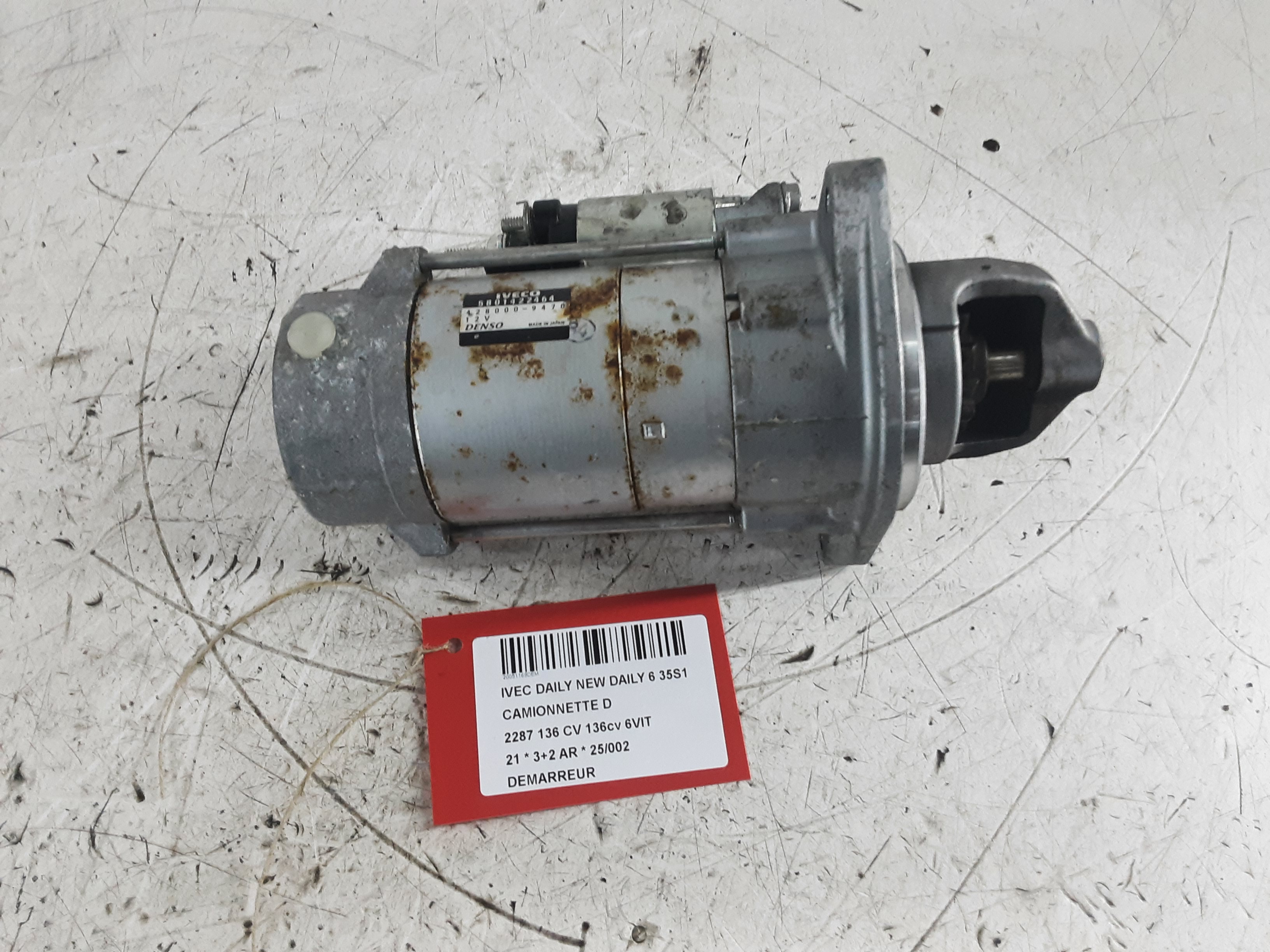 DEMARREUR Iveco DAILY