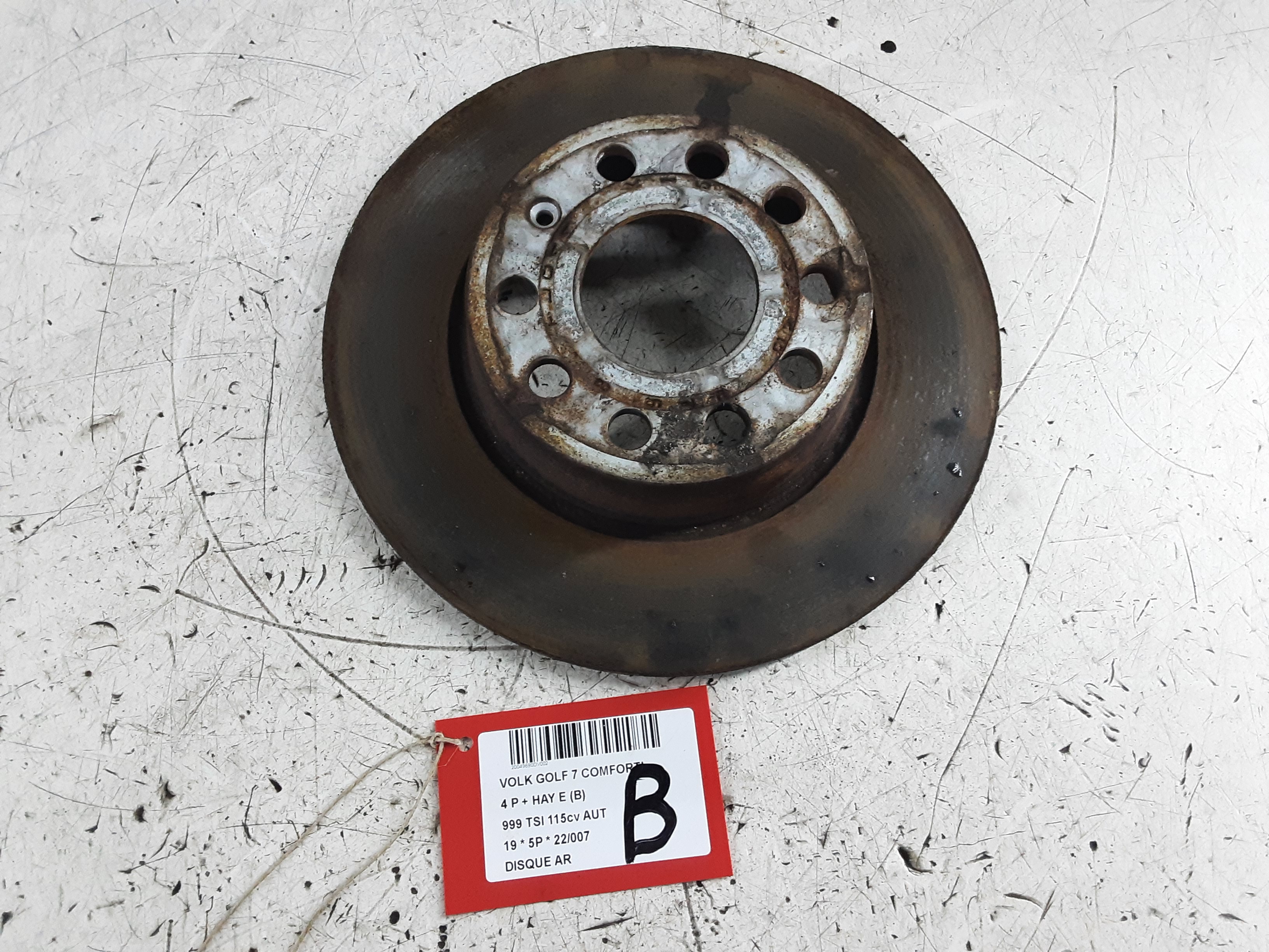 BREMSSCHEIBE HINTEN
