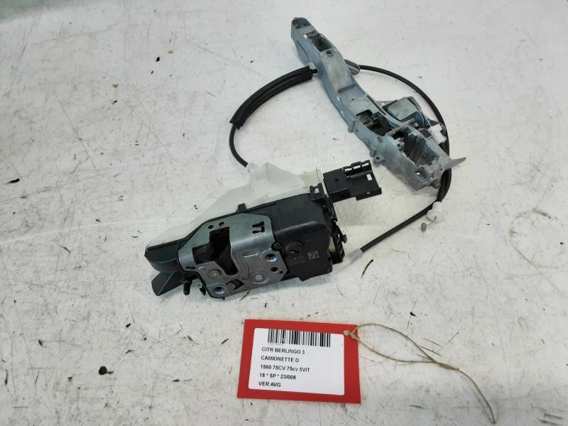 VERROUILLAGE DE PORTE AVANT GAUCHE Citroen BERLINGO 08 - 18