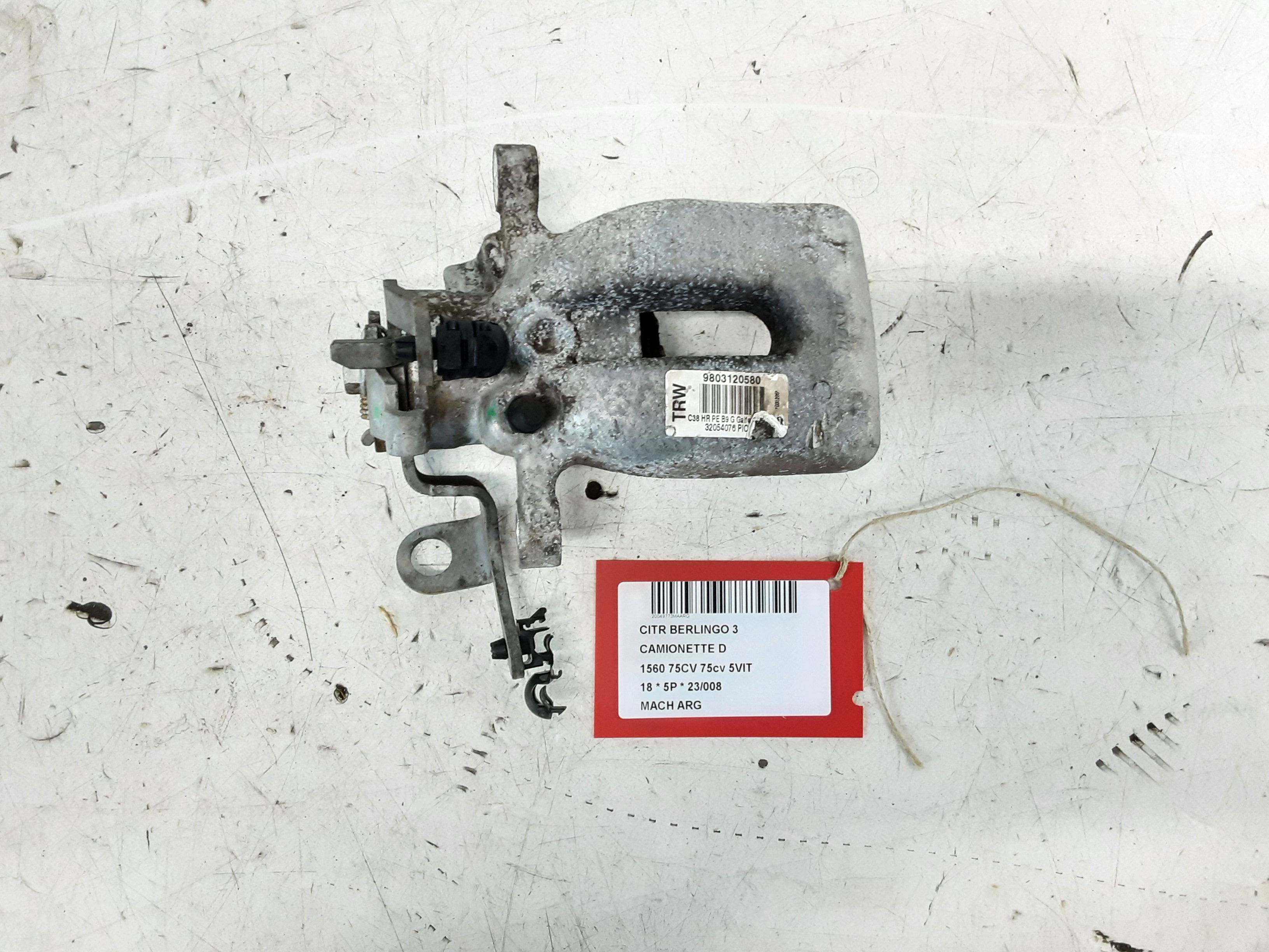 MACHOIRE ARRIERE GAUCHE