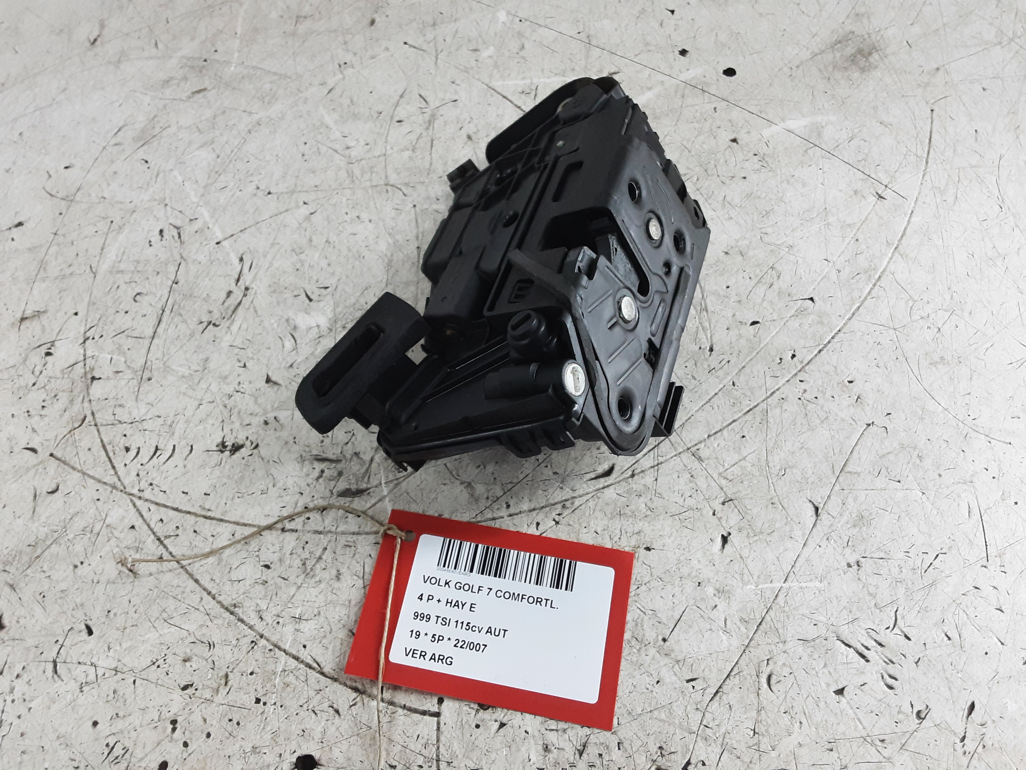 VERGRENDELING ACHTER LINKS