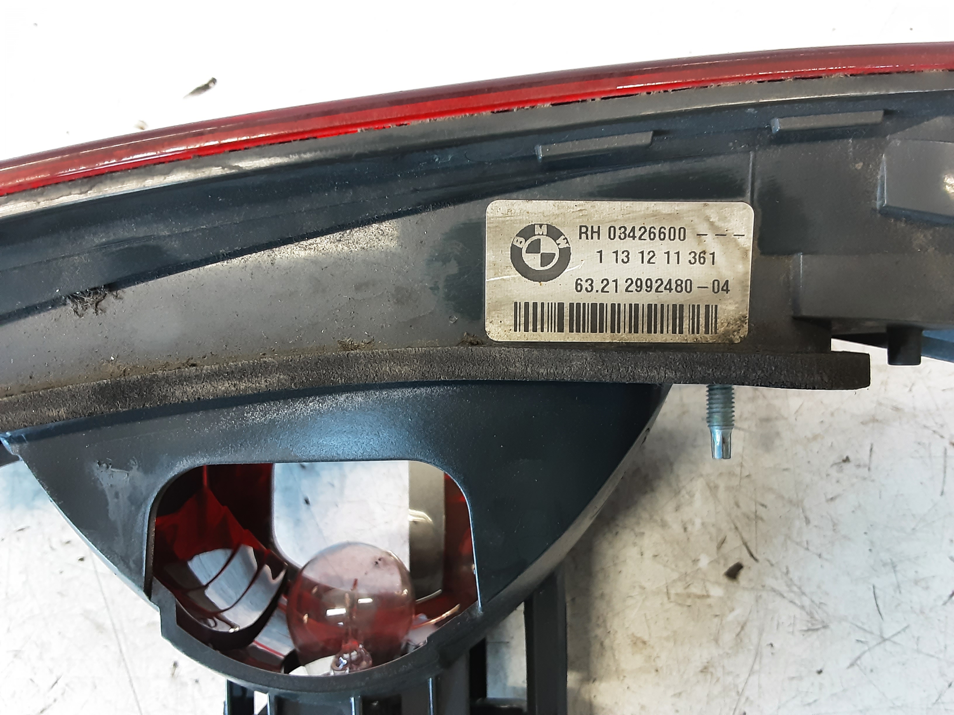 LICHT ACHTERKLEP RECHTS