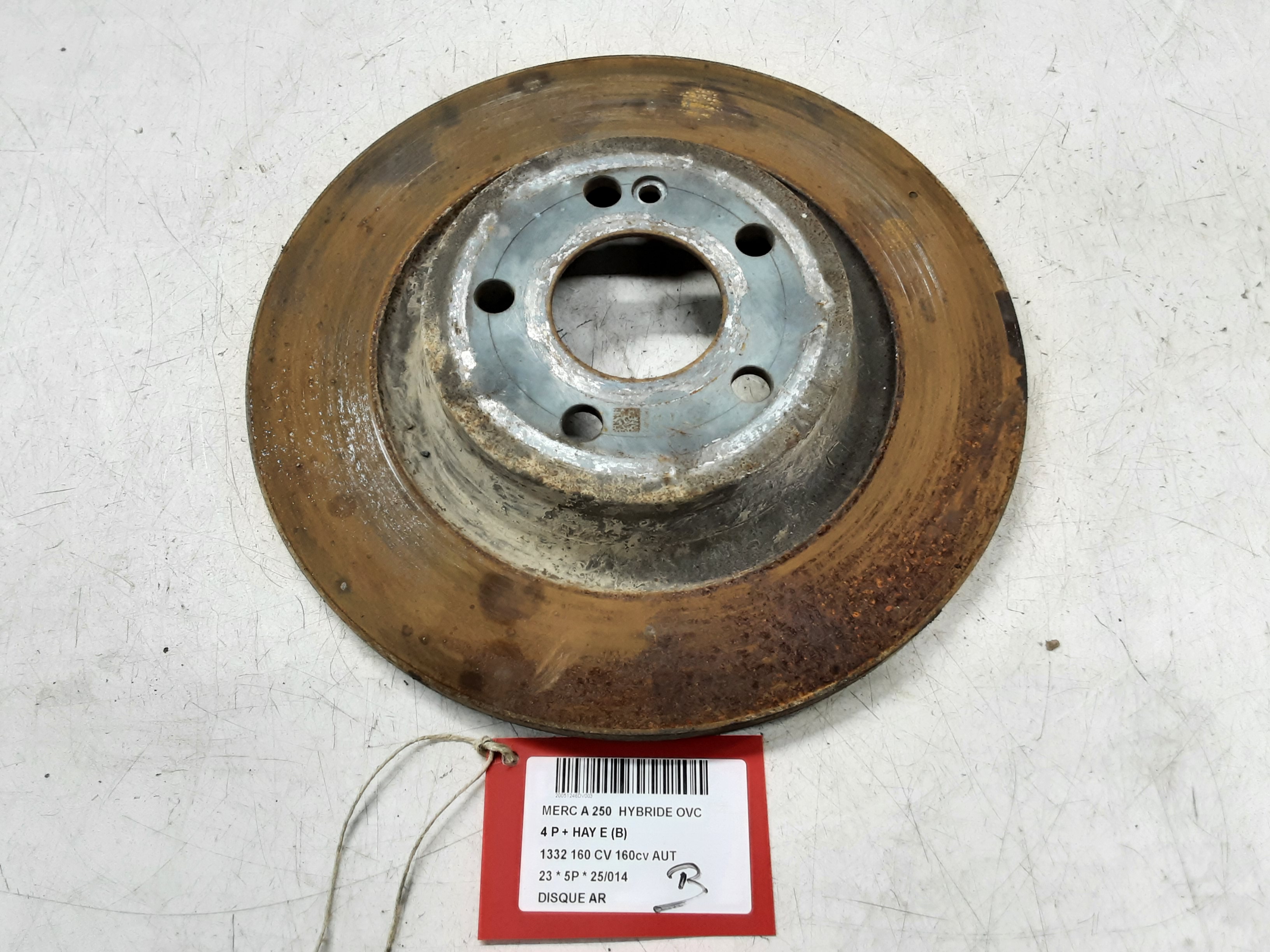 BREMSSCHEIBE HINTEN