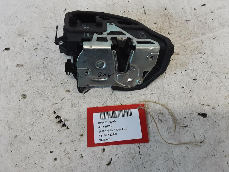 VERROUILLAGE DE PORTE AVANT DROITE Bmw X1 E84 10/09 - 12