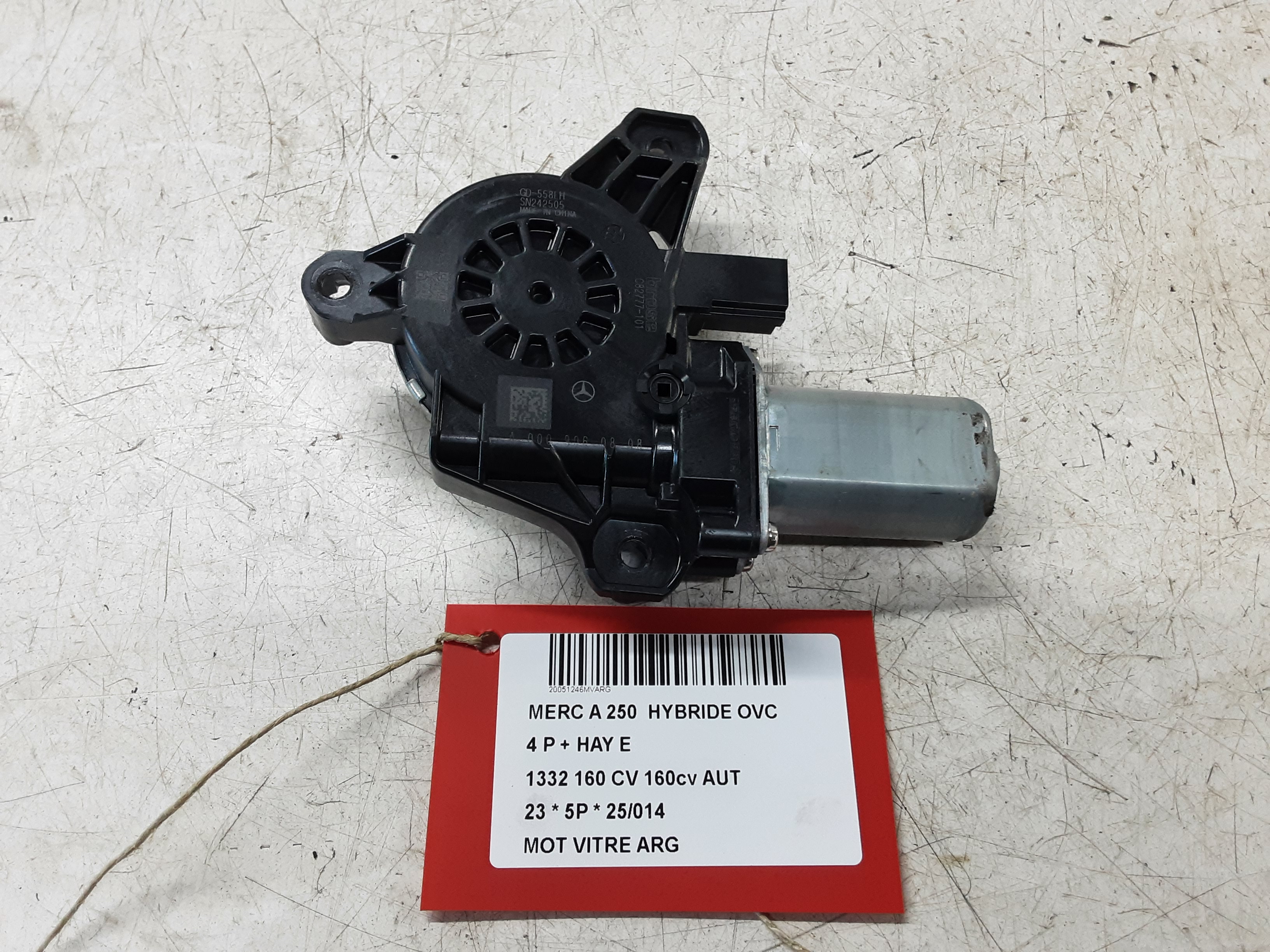 MOTOR RUITMECHANISME ACHTER LINKS