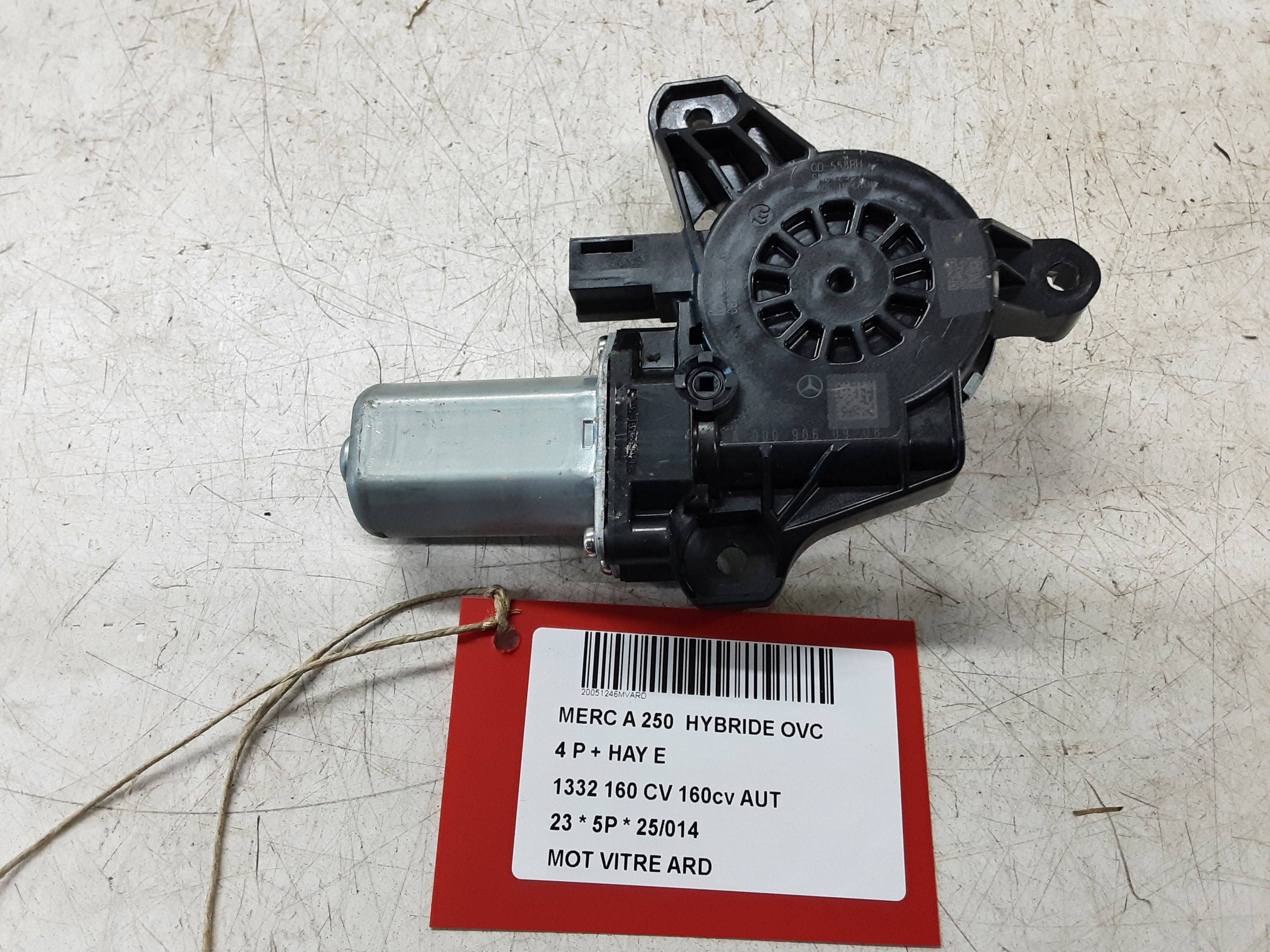 MOTOR RUITMECHANISME ACHTER RECHTS