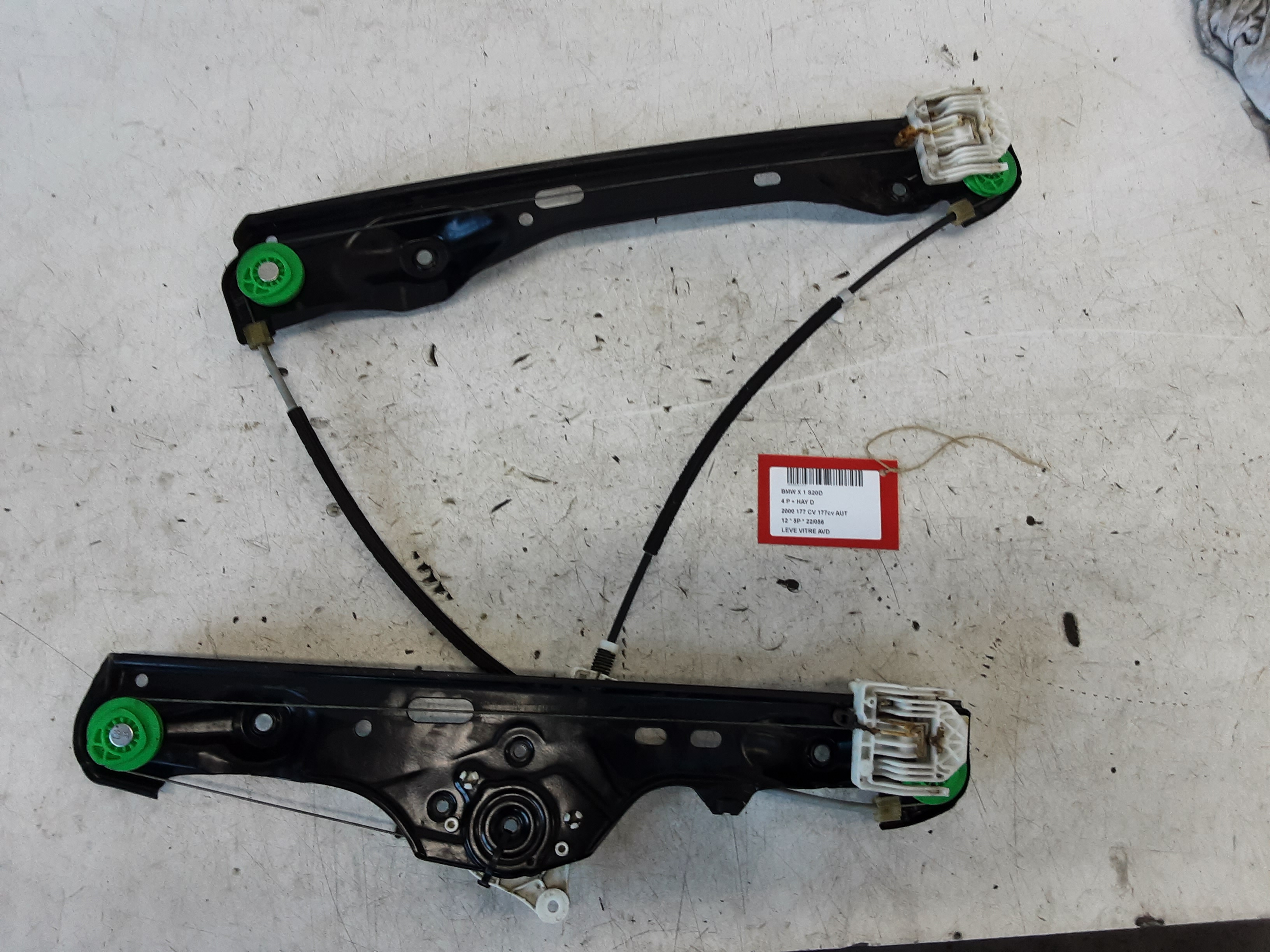 FENSTERMECHANIK TÜRIG RECHTS VORNE