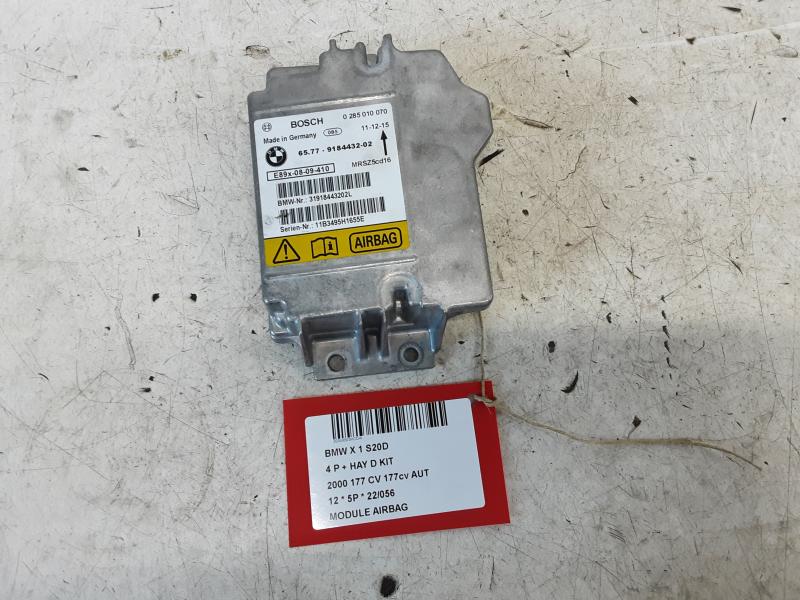 AIRBAG MODULE Bmw X1 E84 10/09 - 12