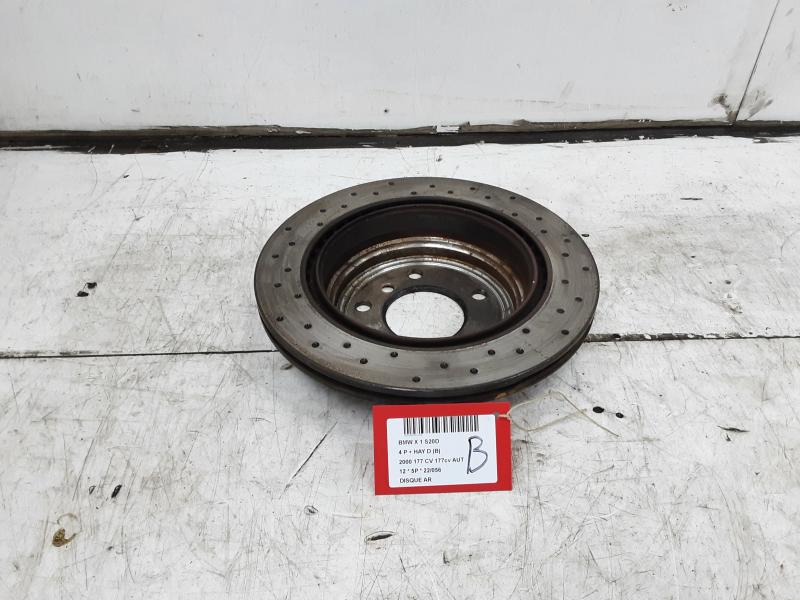 DISQUE ARRIERE Bmw X1 E84 10/09 - 12