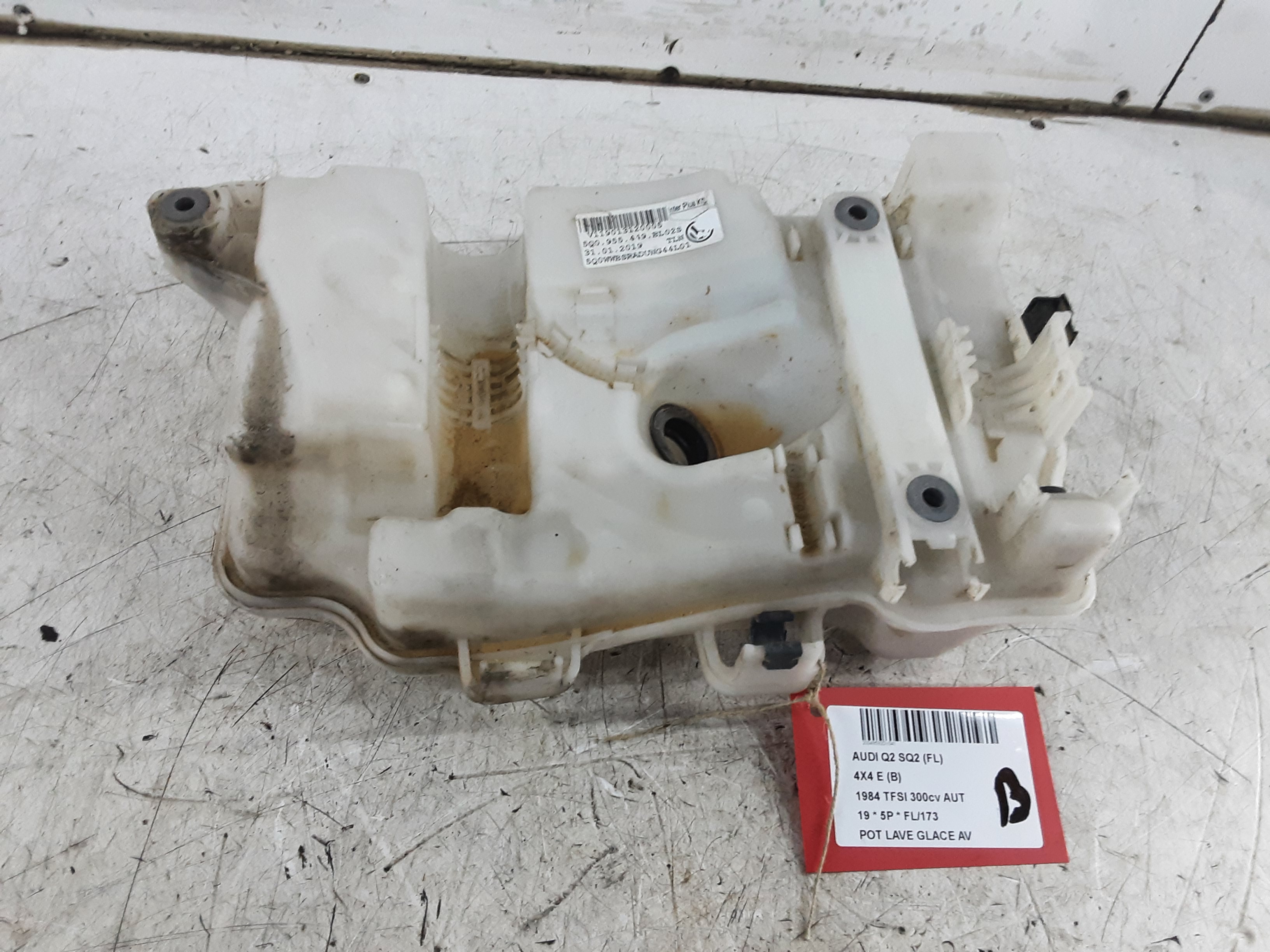 POT DE LAVE-GLACE AVANT