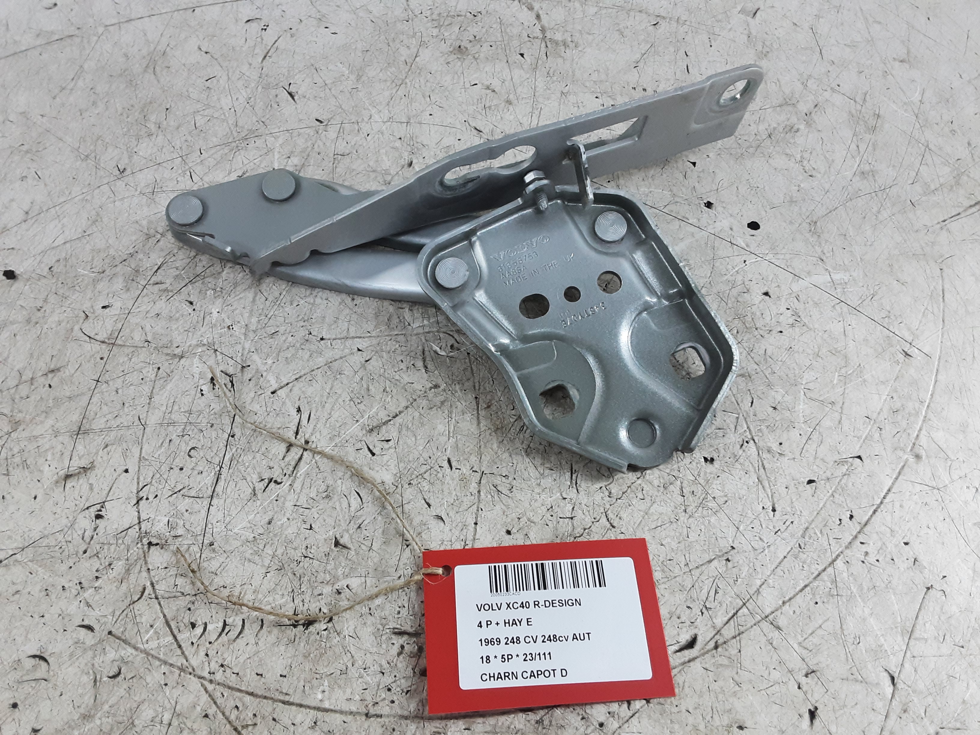 SCHARNIER MOTORHAUBE RECHTS