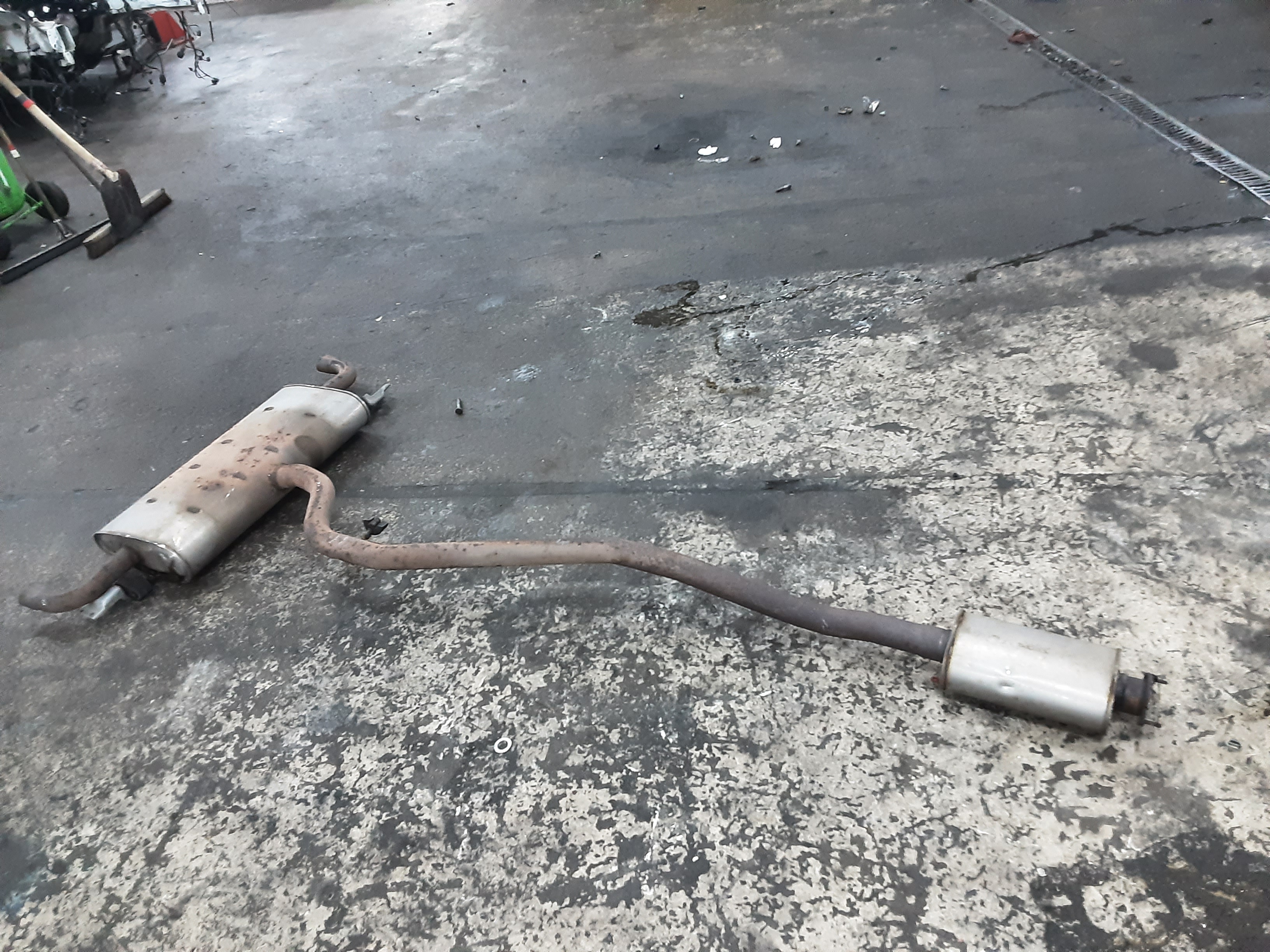 EXHAUST REAR SILENCER