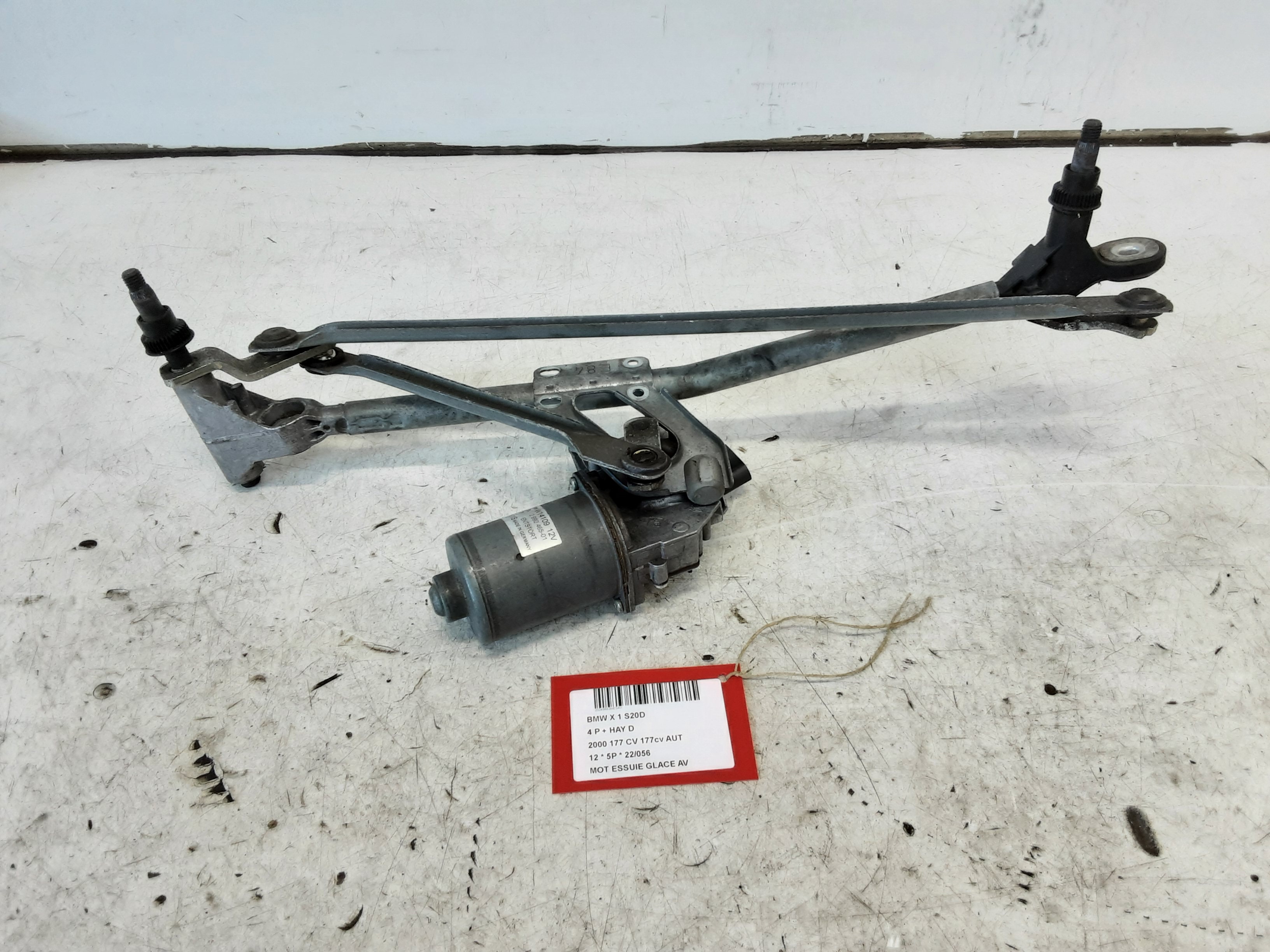 MOTOR RUITENWISSERS VOOR