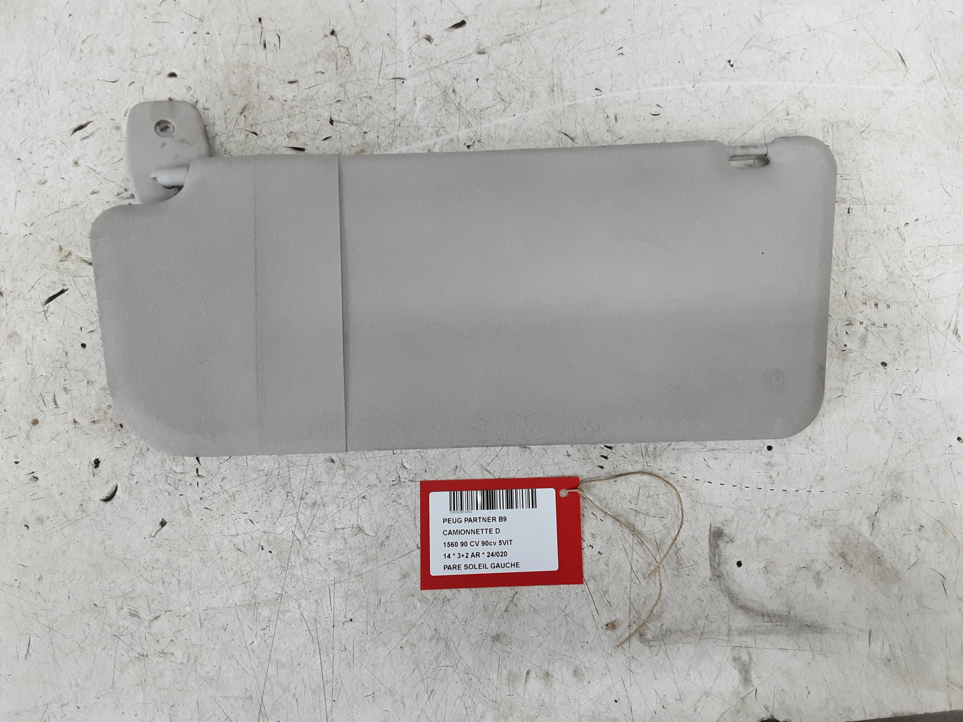 SUN VISOR LEFT