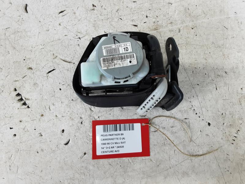 SICHERHEITSGURT RECHTS VORNE Peugeot PARTNER 08 - 18