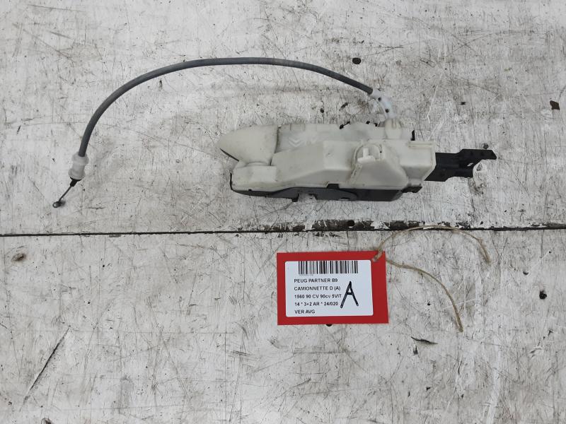 VERROUILLAGE DE PORTE AVANT GAUCHE Peugeot PARTNER 08 - 18