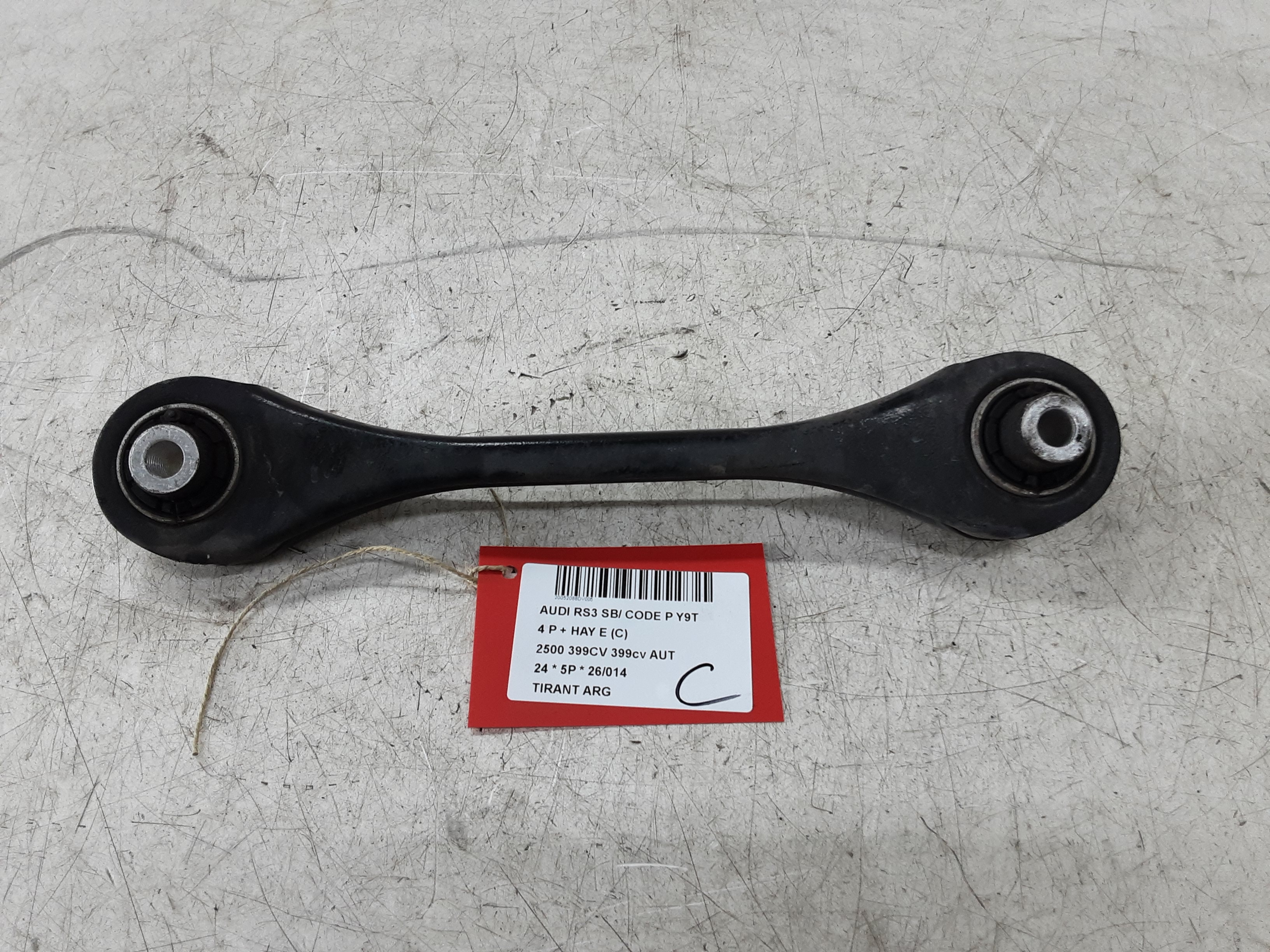 DRAAGARM ACHTER LINKS