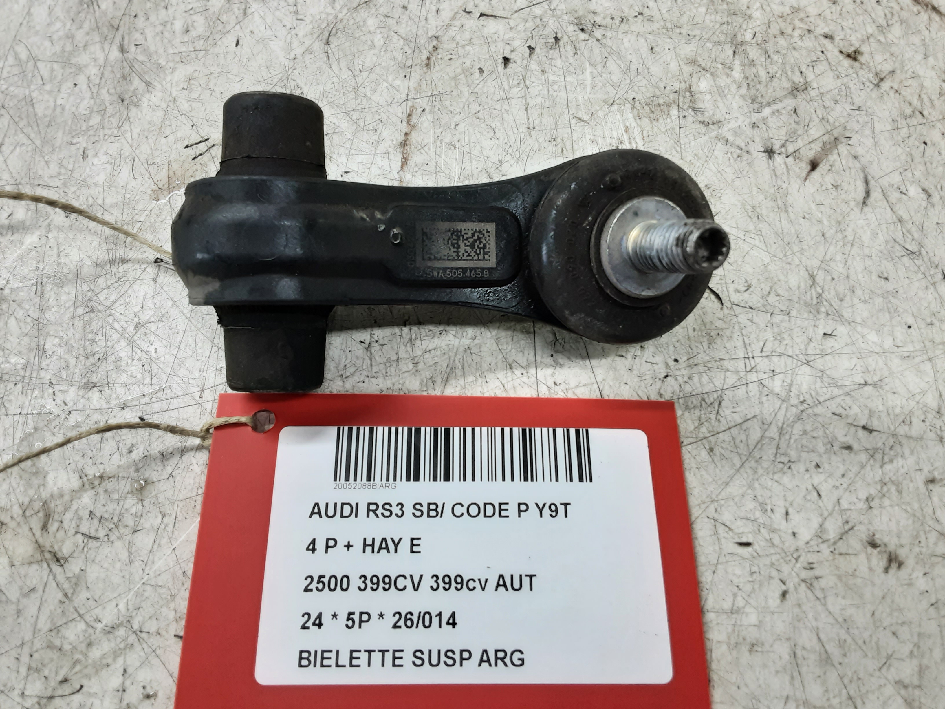 BIELETTE DE SUSPENSION ARRIERE GAUCHE