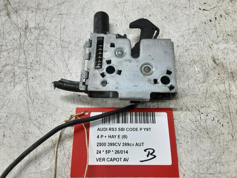 VERGRENDELING MOTORKAP Audi RS3 2019+