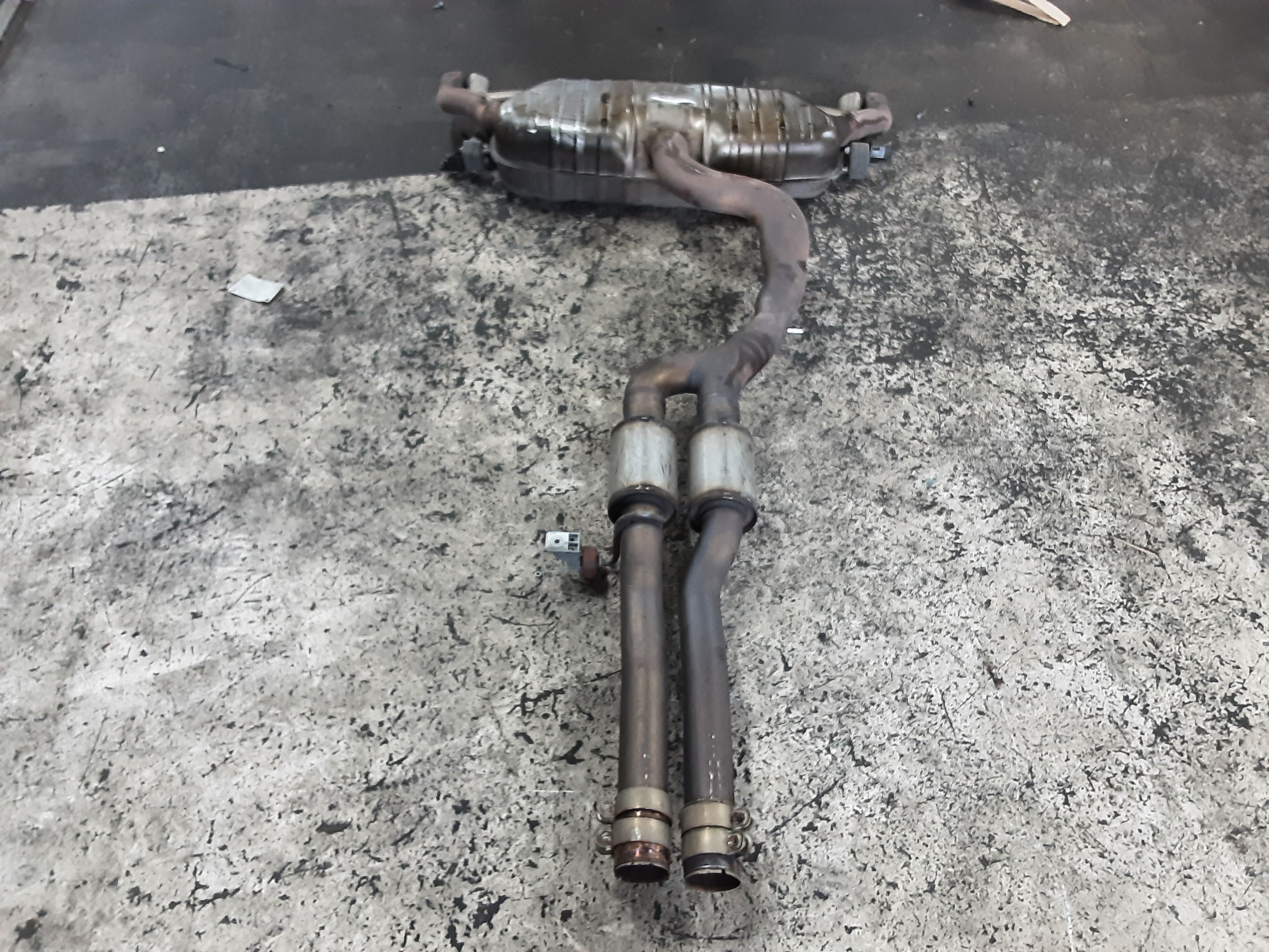 EXHAUST REAR SILENCER