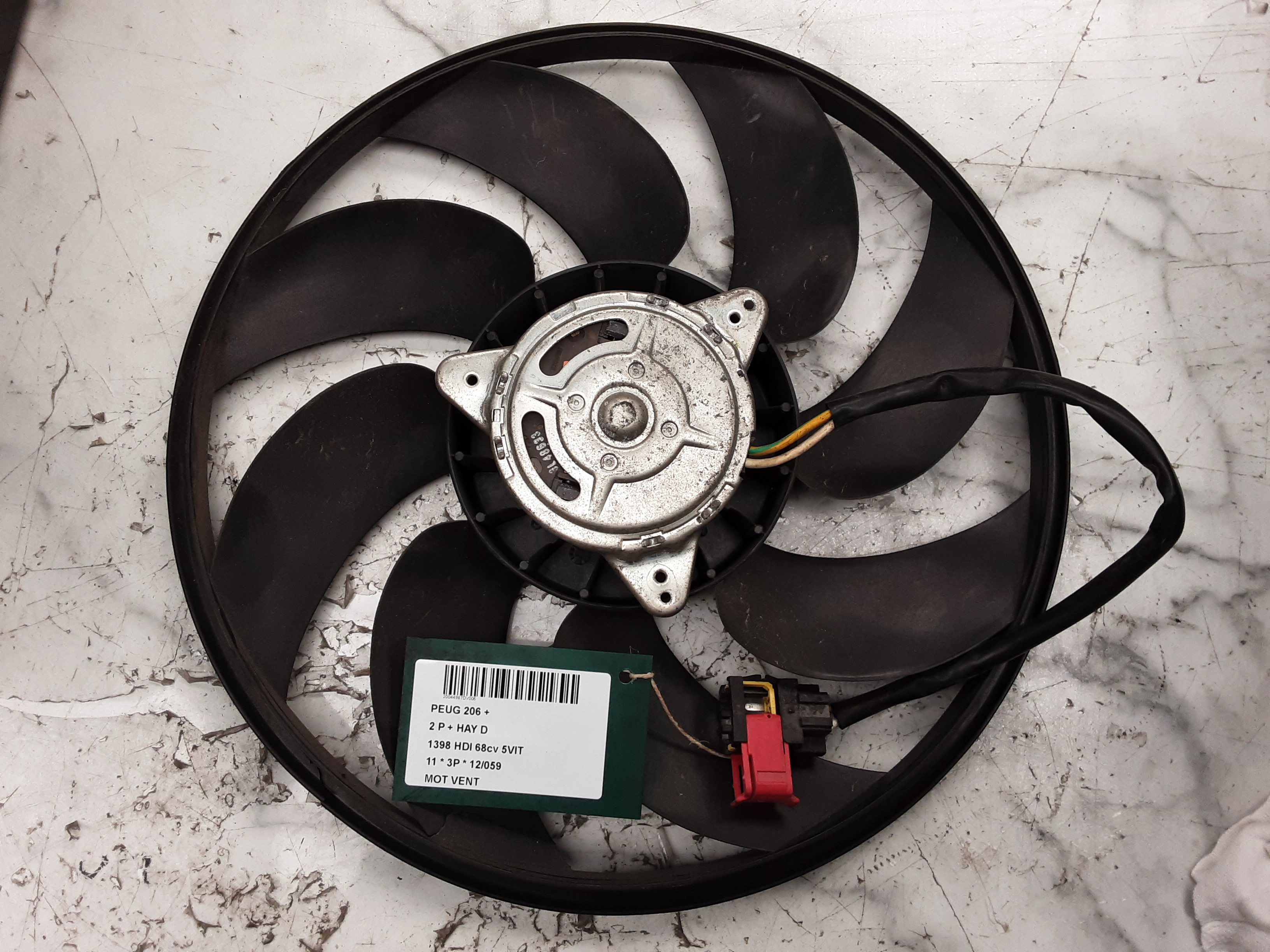 KACHEL VENTILATORMOTOR