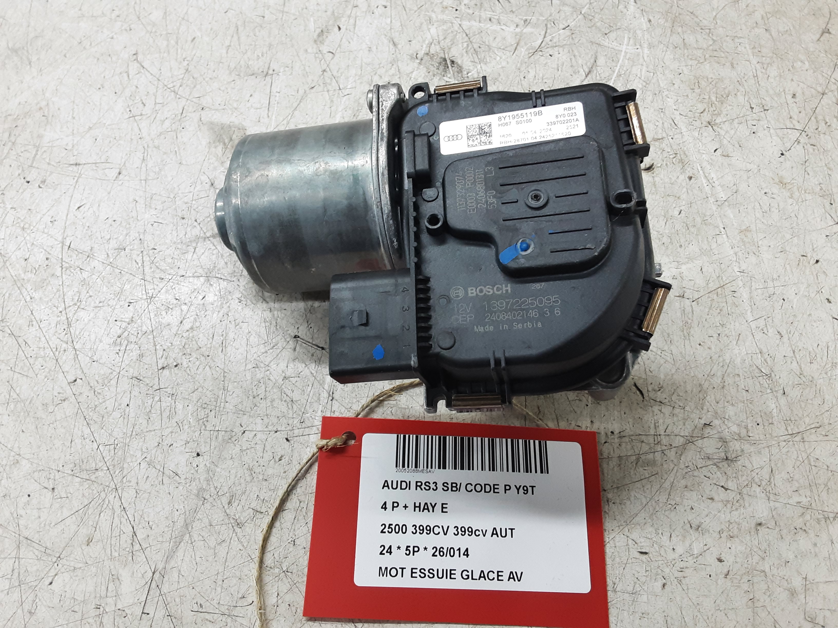 SCHEIBENWISCHERMOTOR VORNE