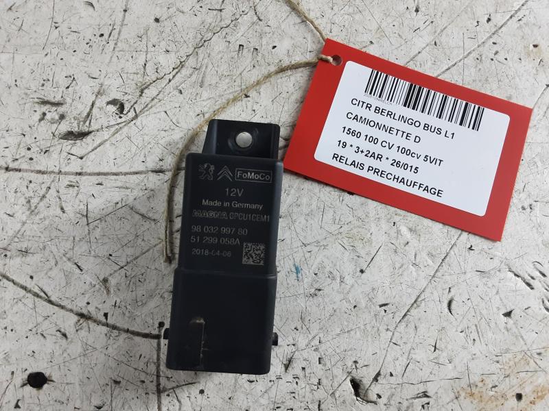 VORGLÜHRELAIS Citroen BERLINGO 08 - 18