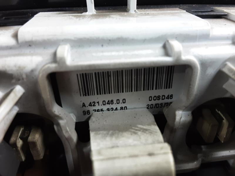 BEDIENINGSPANEER VERWARMING Citroen BERLINGO 08 - 18