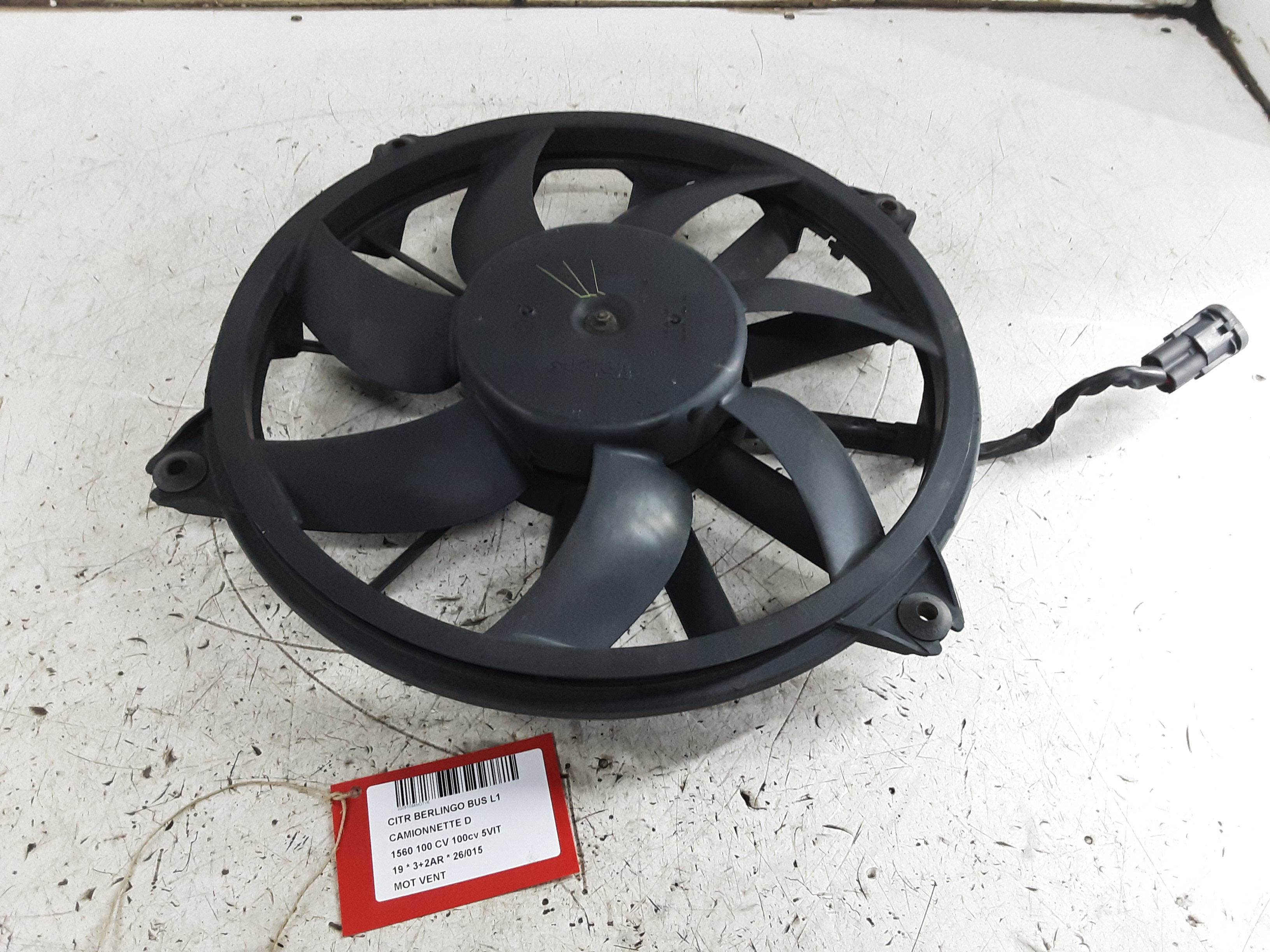 MOTEUR DE VENTILATEUR