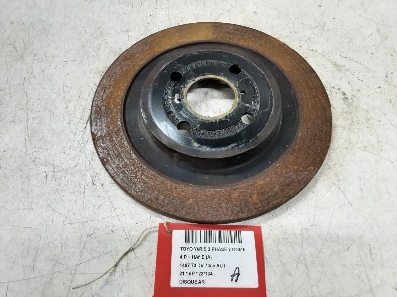 DISQUE ARRIERE Toyota YARIS (5) 9/14 - 2/20