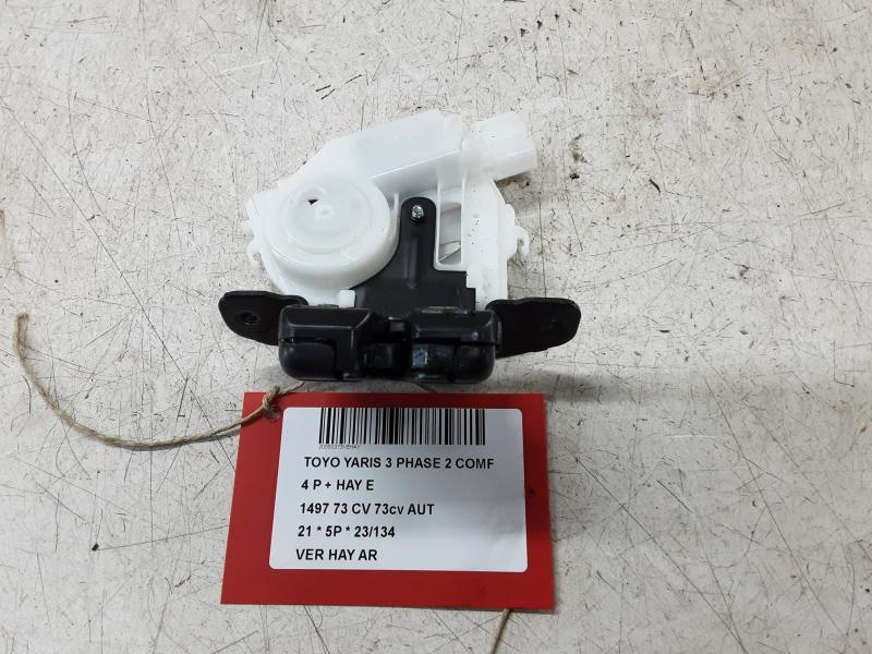 VERROUILLAGE DE HAYON ARRIERE Toyota YARIS (5) 9/14 - 2/20