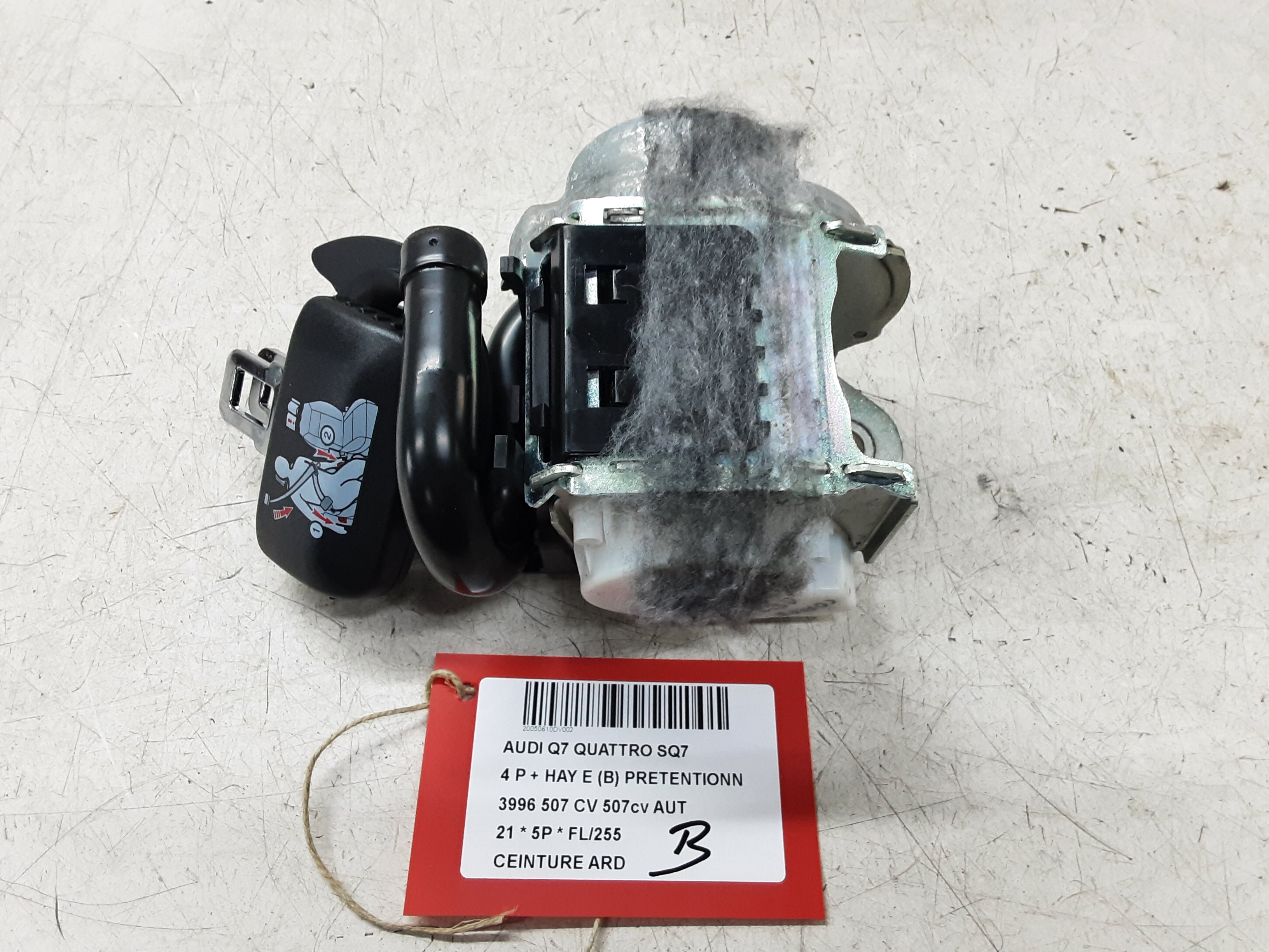 VEILIGHEIDSGORDEL ACHTER RECHTS Audi SQ7