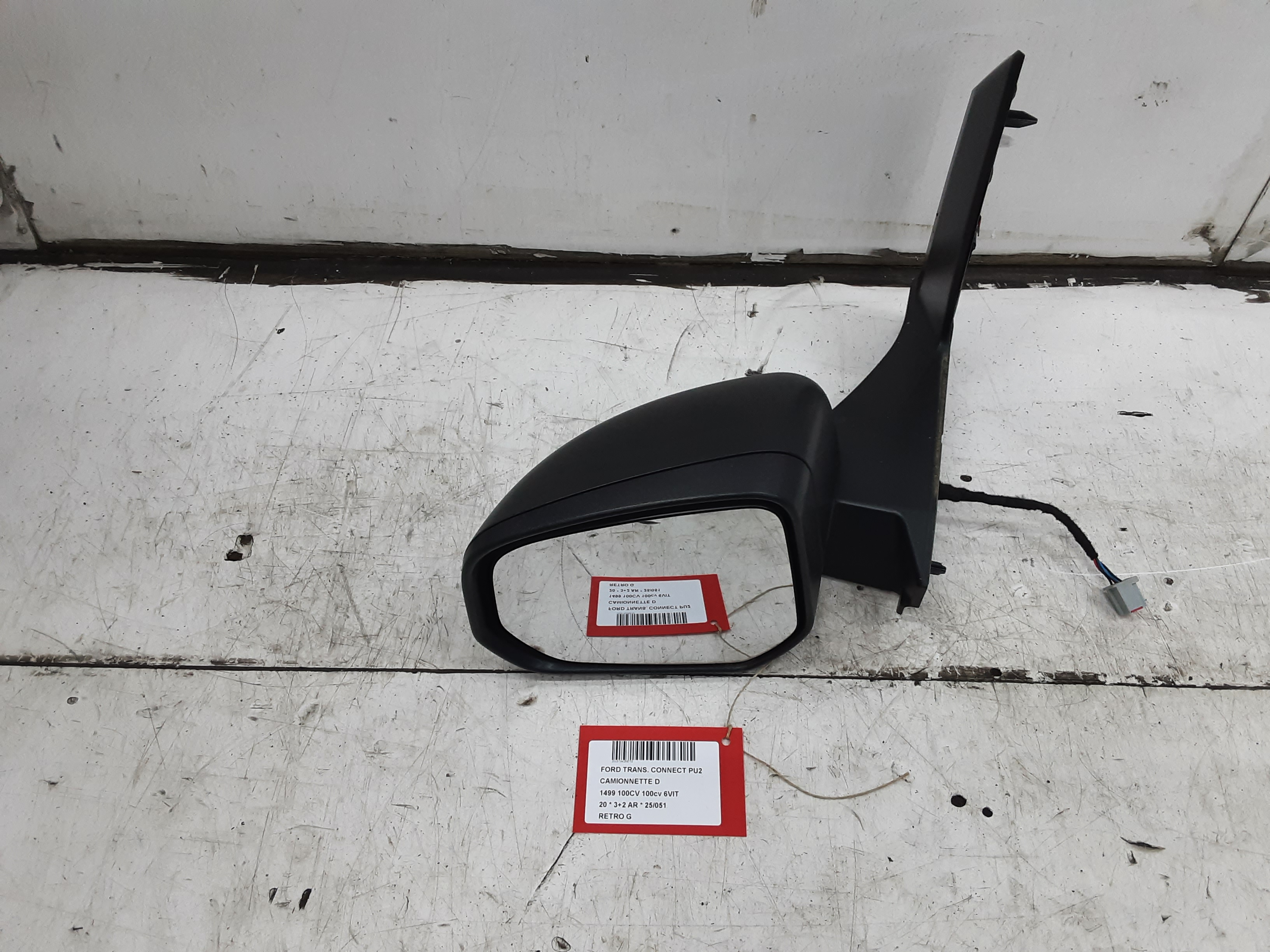 WING MIRROR LEFT Ford TRANS. CONNECT 6/18+