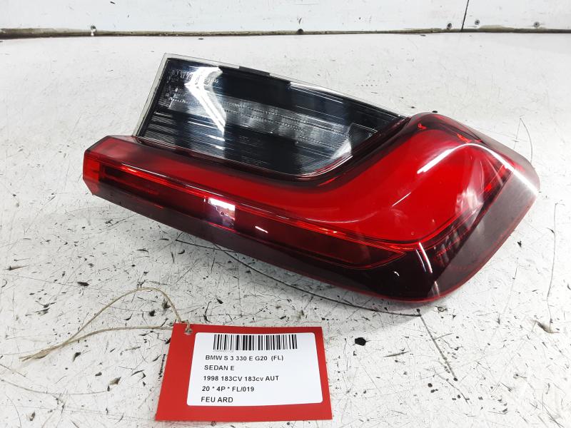 TAILLIGHT RIGHT Bmw 3 G20 BERLINE 10/18+