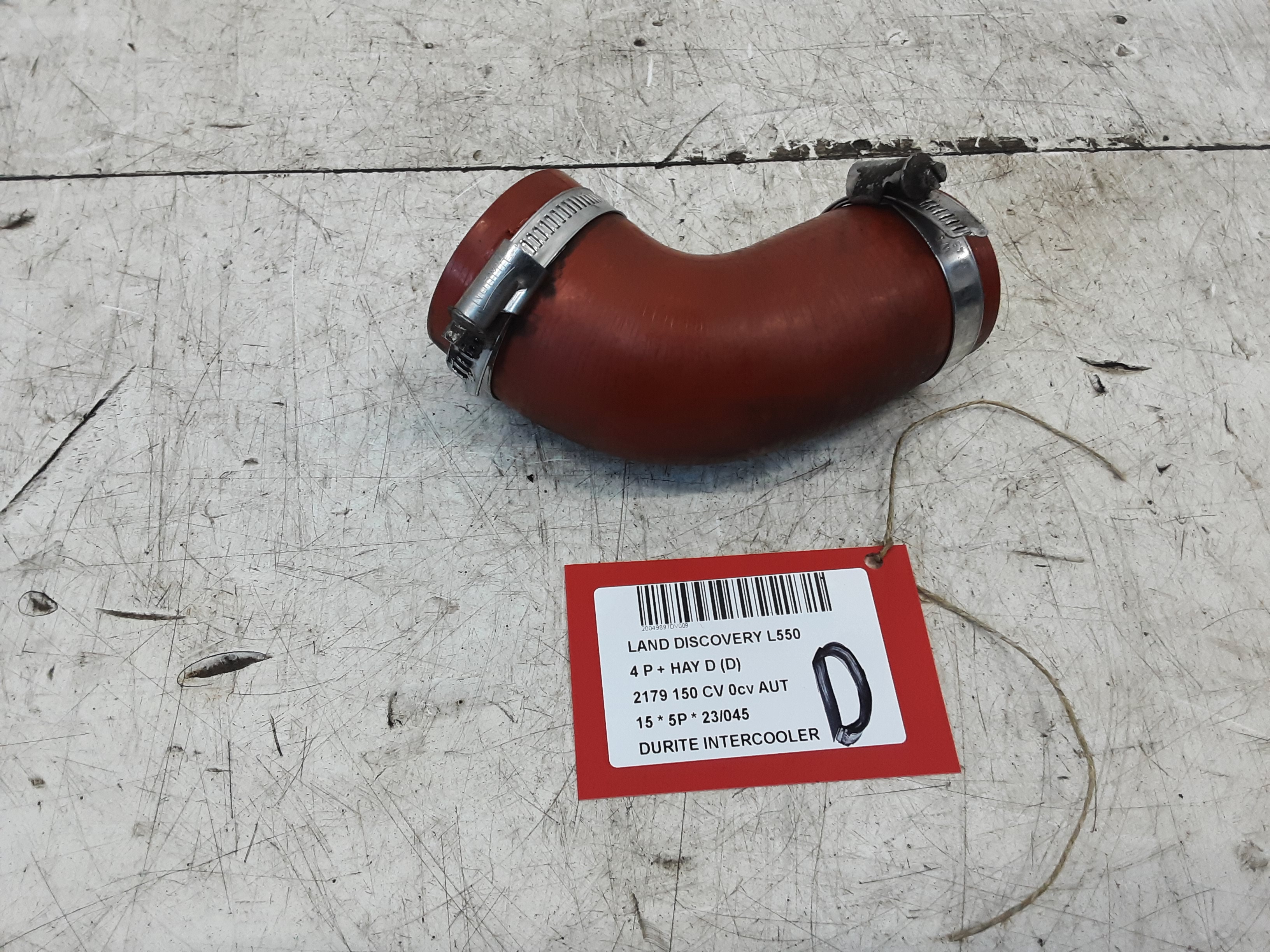 INTERCOOLER HOSE