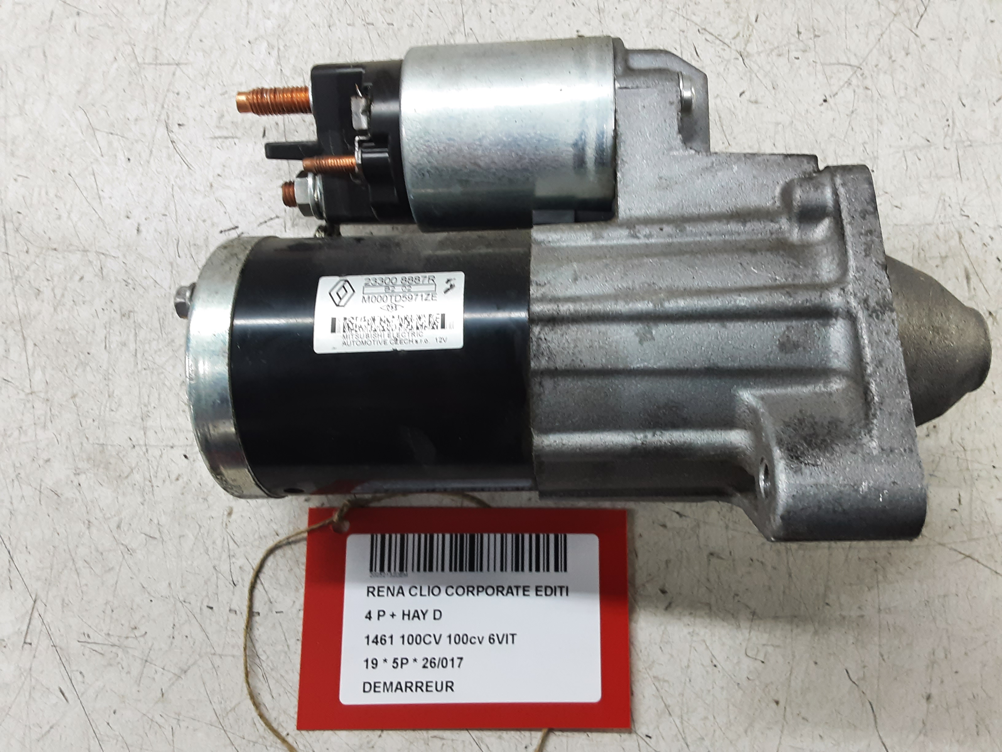 STARTMOTOR Renault CLIO V 06/19+