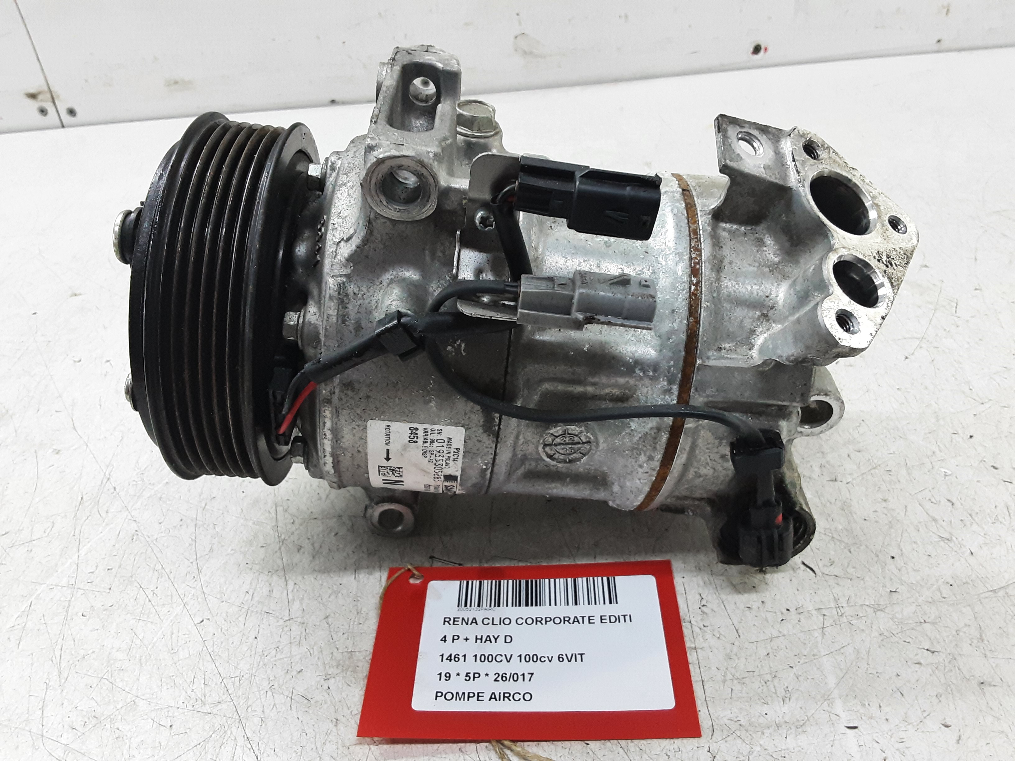 AIRCO POMP Renault CLIO V 06/19+