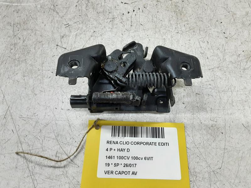 VERGRENDELING MOTORKAP Renault CLIO V 06/19+