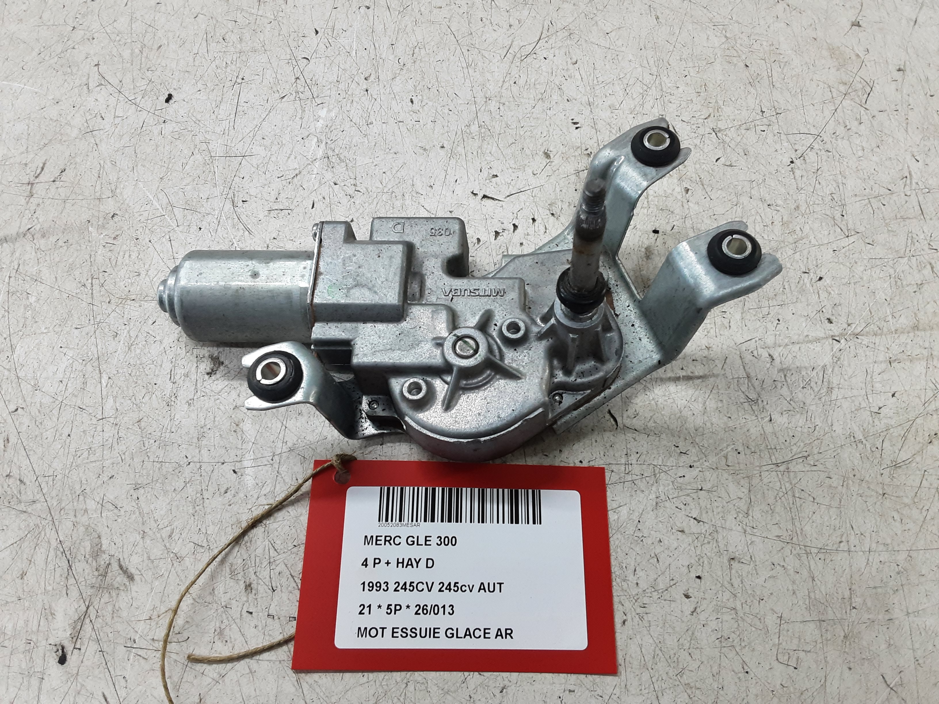 SCHEIBENWISCHERMOTOR HINTEN