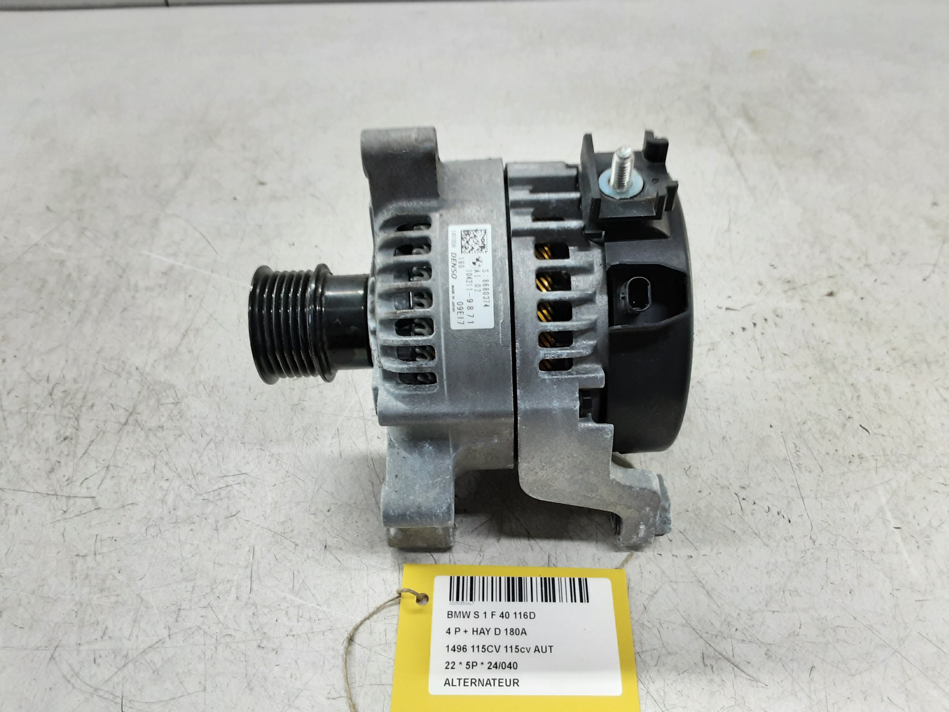 STARTER DYNAMO Bmw 1 F40 7/19+