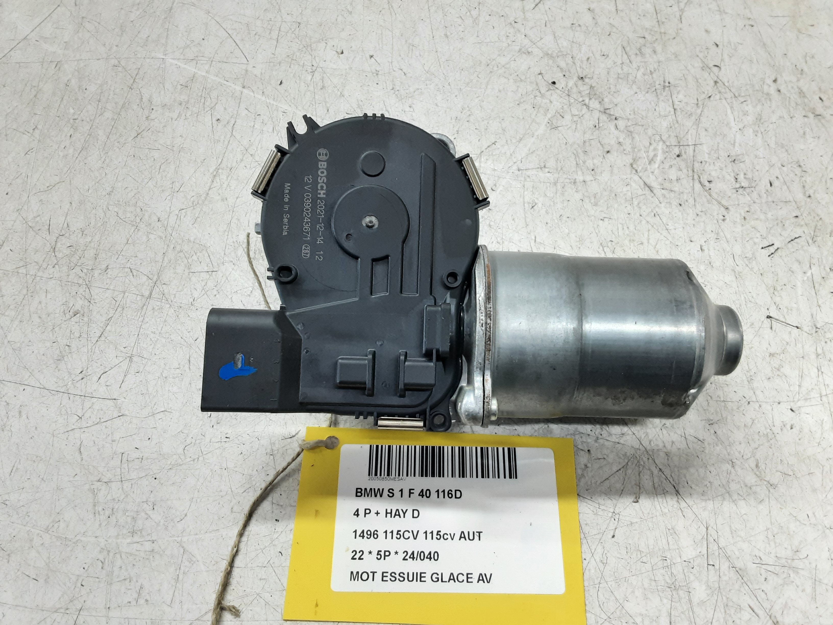 MOTOR RUITENWISSERS VOOR