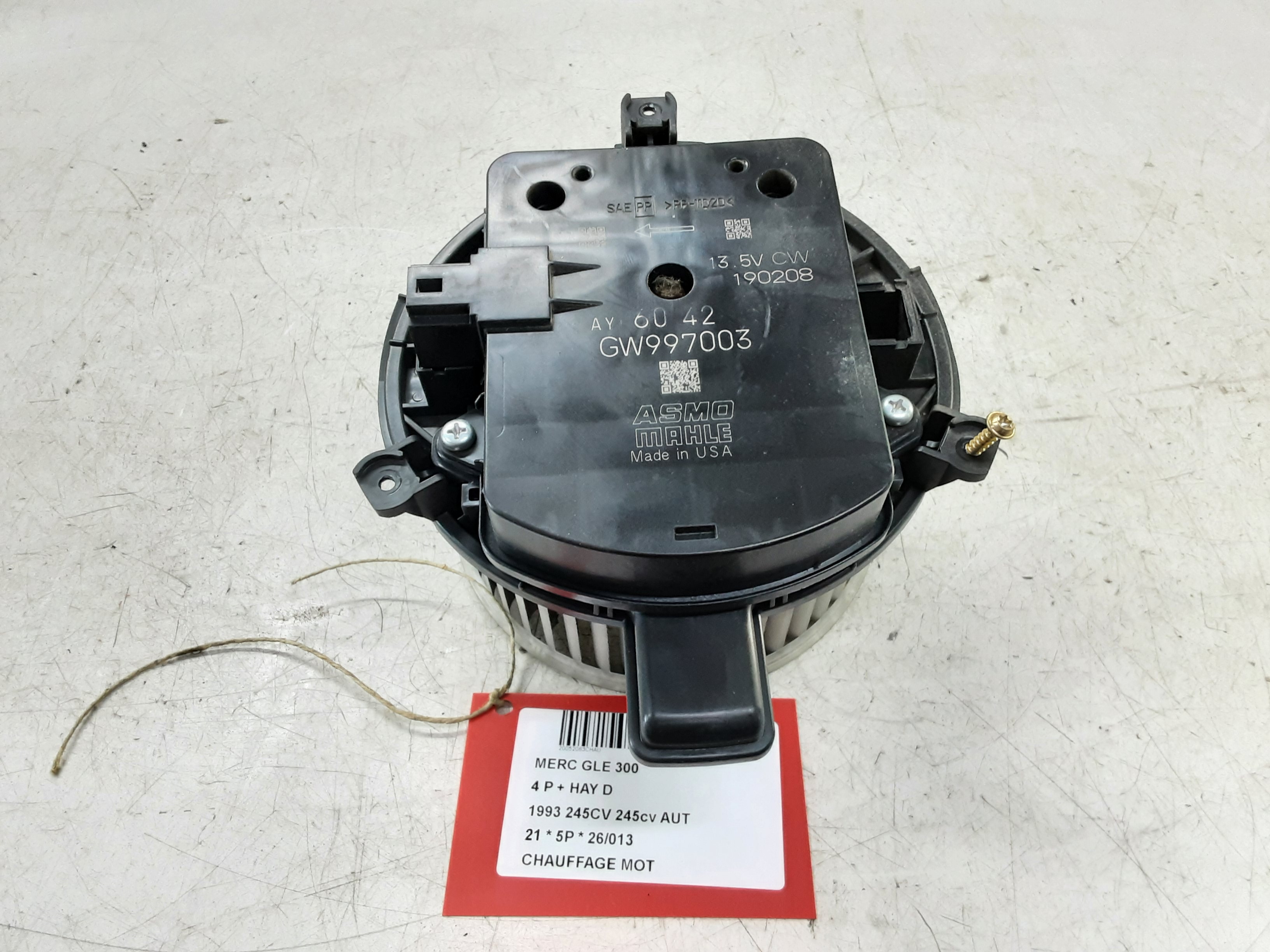 MOTOR VERWARMING