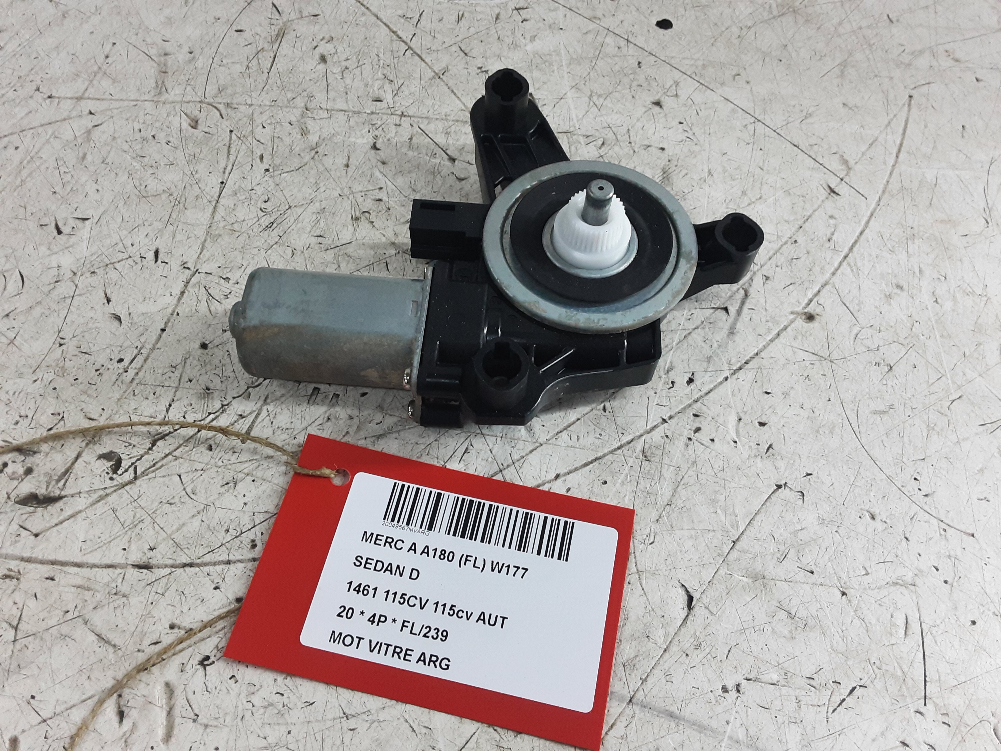 MOTOR RUITMECHANISME ACHTER LINKS