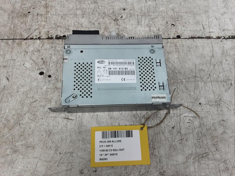 RADIO Peugeot 208 8/15 - 20