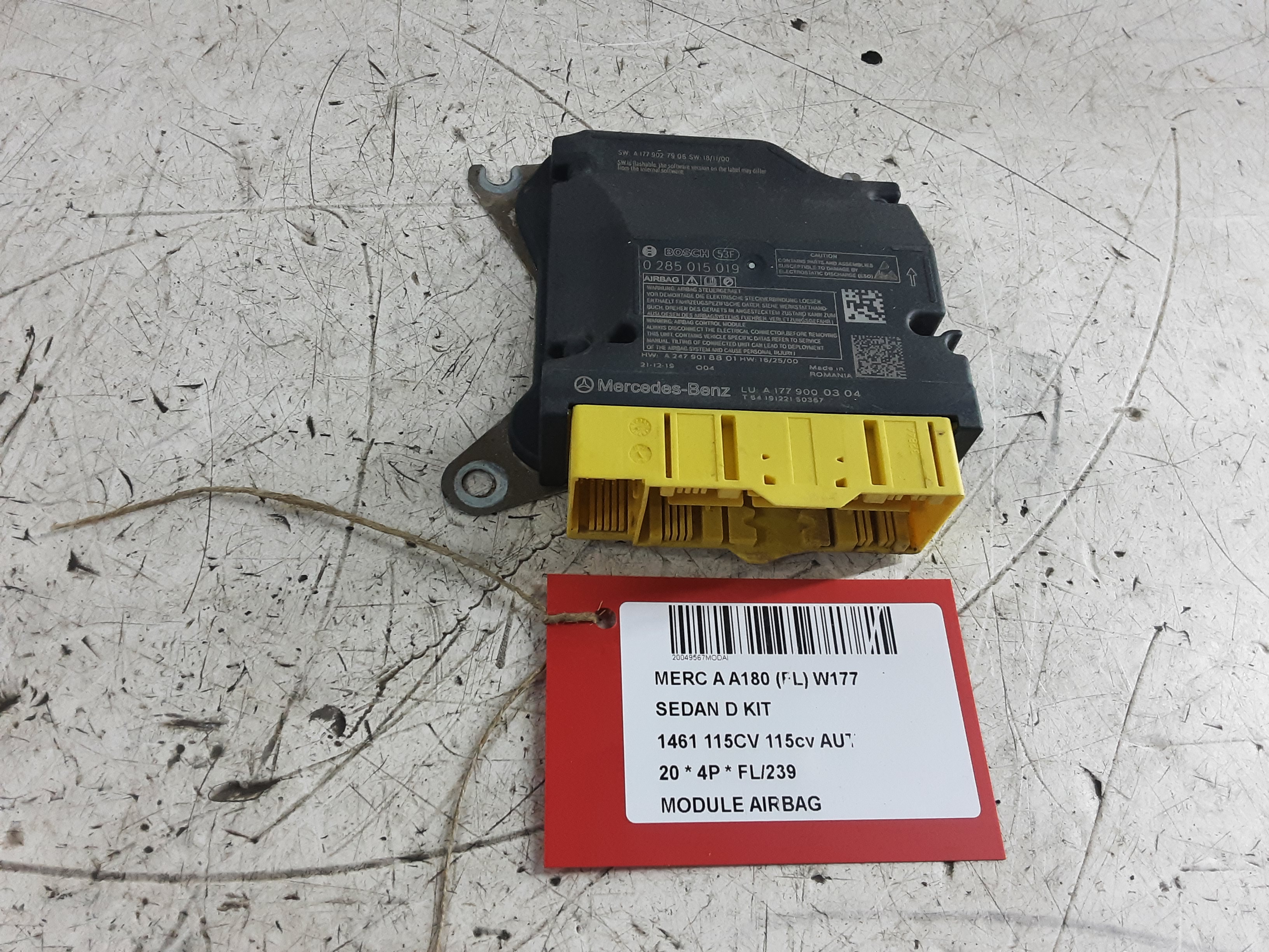 MODULE D'AIRBAG