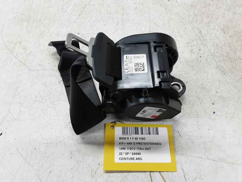 CEINTURE ARRIERE GAUCHE Bmw 1 F40 7/19+