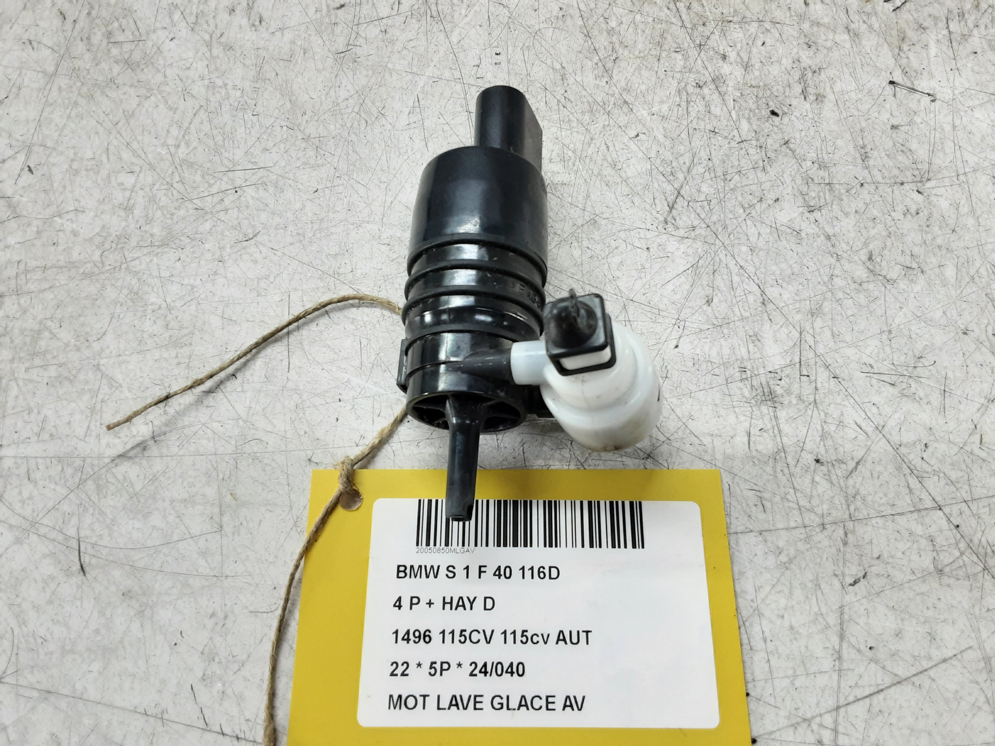 MOTOR RUITENWASSERS VOOR
